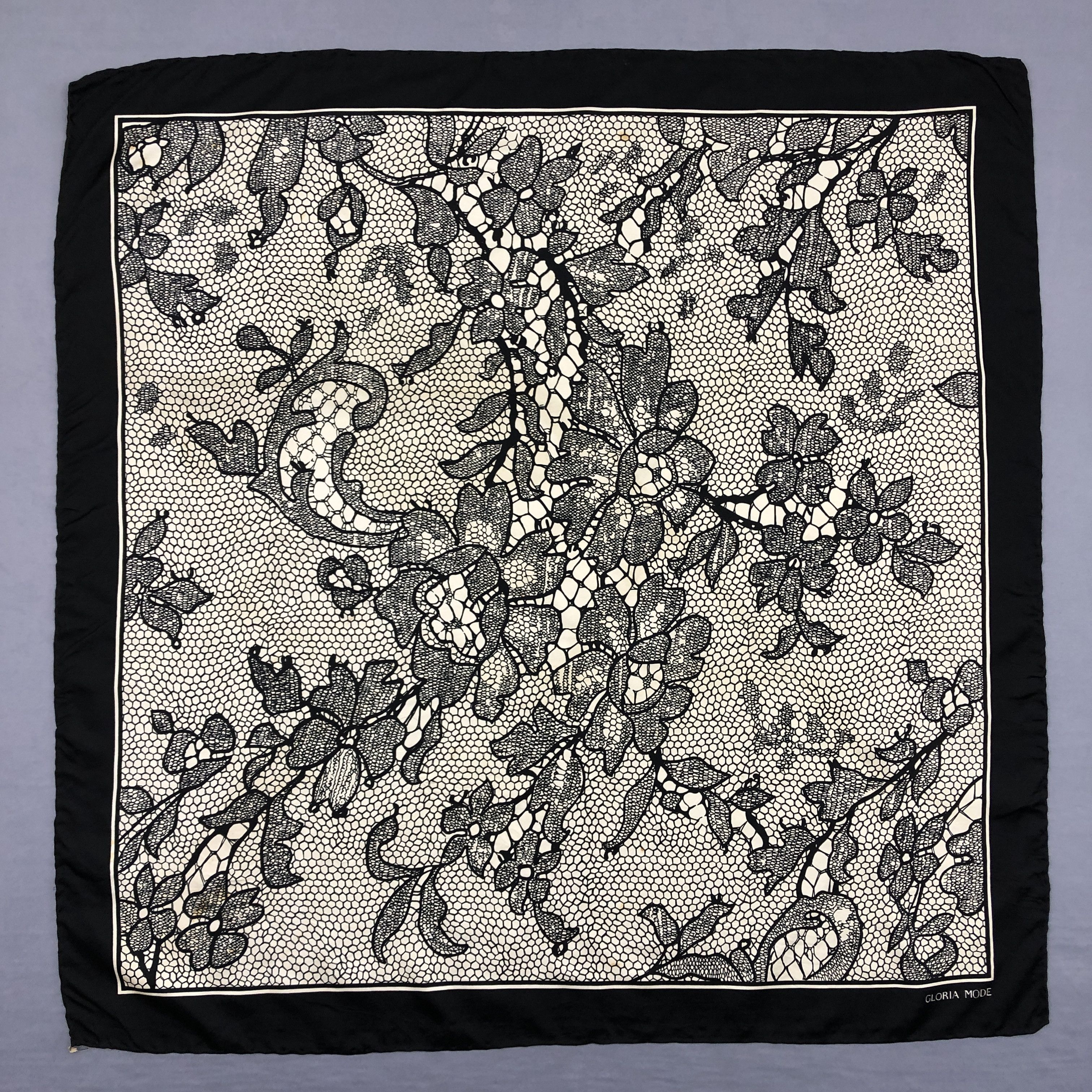Other × Vintage Vintage Gloria Mode SILK Scarf Twill Stole Wraps Scarves Size ONE SIZE - 1 Thumbnail
