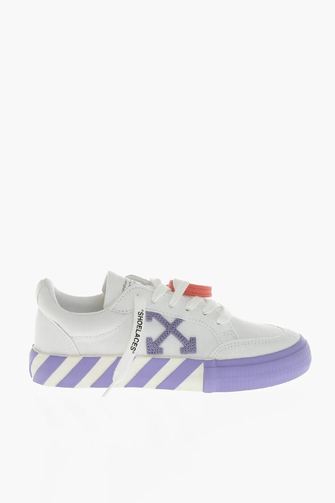 Off-White og1mm0426 Canvas Low-Top Sneakers in White Size US 5 / IT 35 - 1 Thumbnail