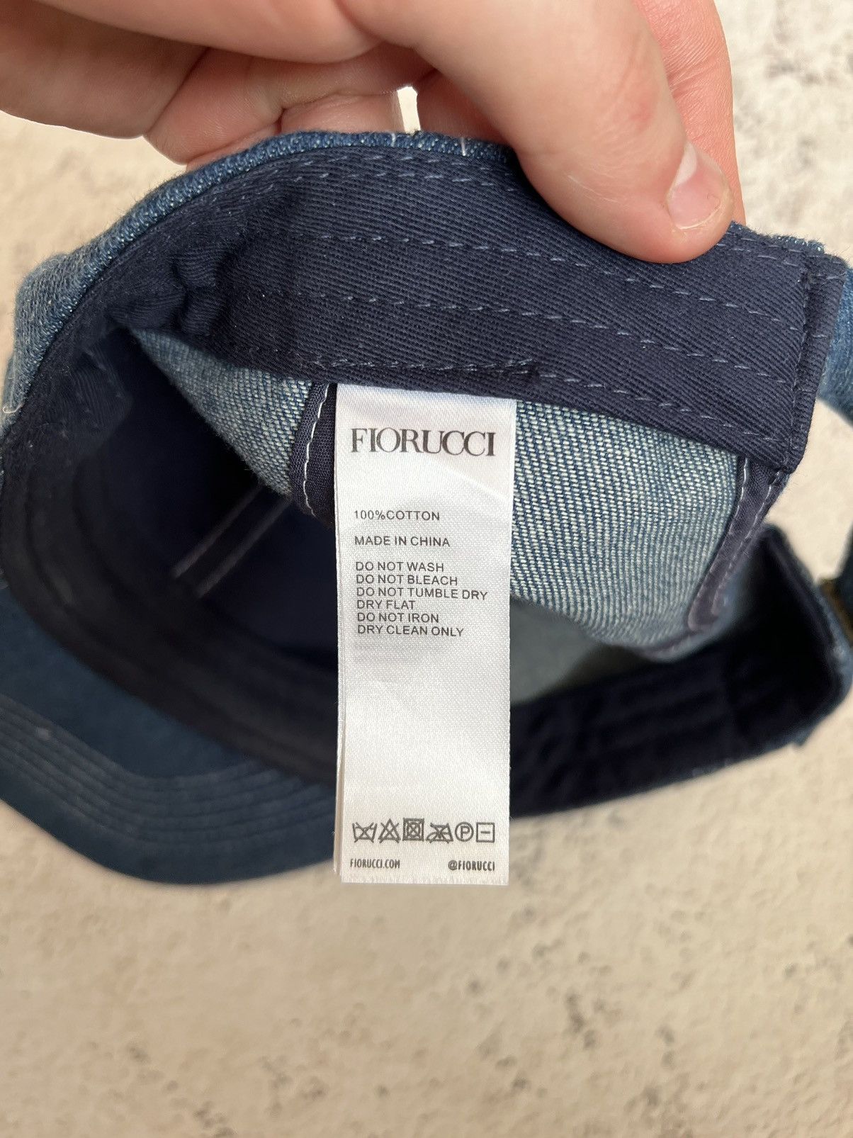 Fiorucci FIORUCCI DENIM ANGEL CAP Size ONE SIZE - 7 Thumbnail