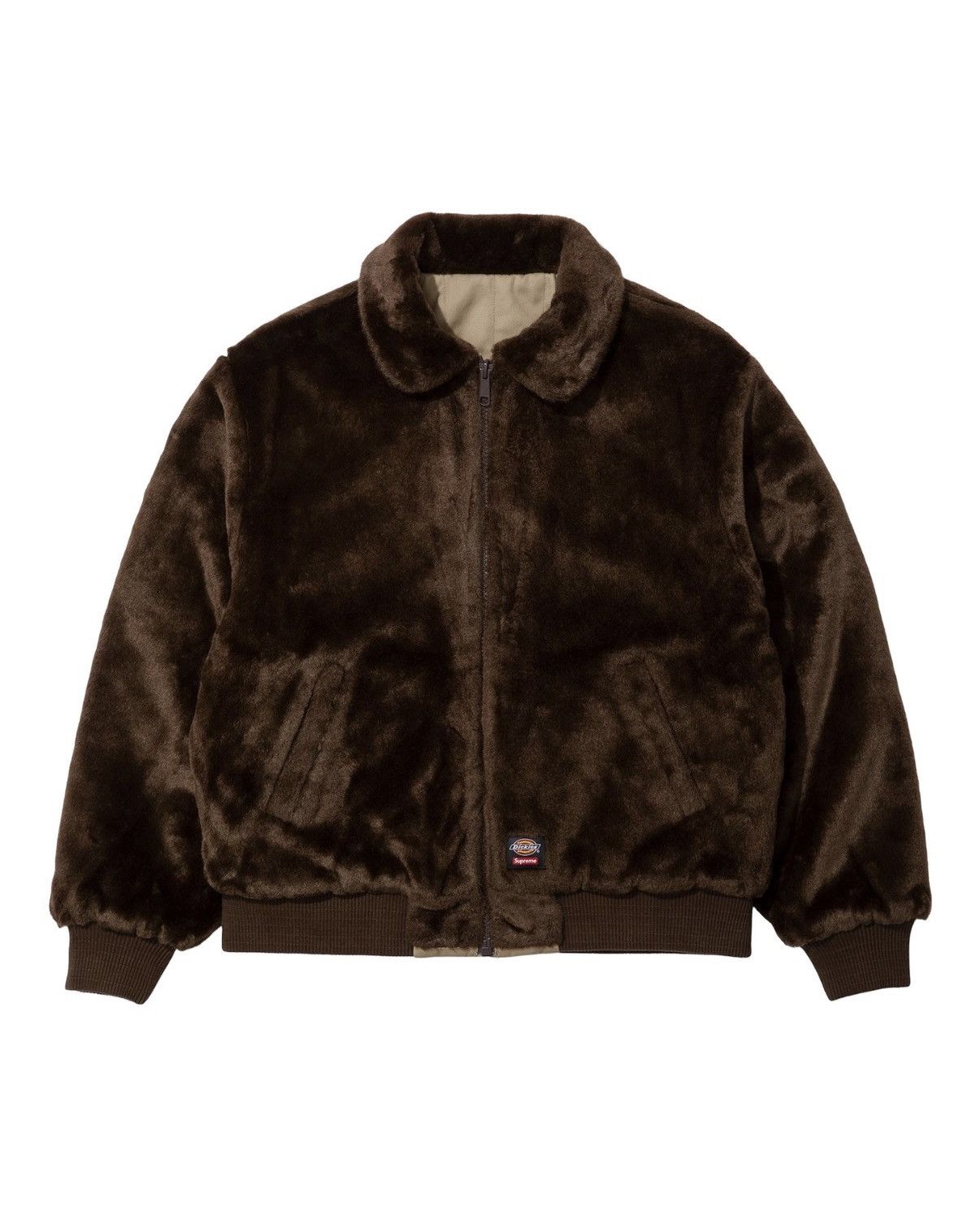 Dickies × Supreme Supreme x Dickies Reversible Quilted Faux Fur Work Jacket Size US M / EU 48-50 / 2 - 4 Thumbnail