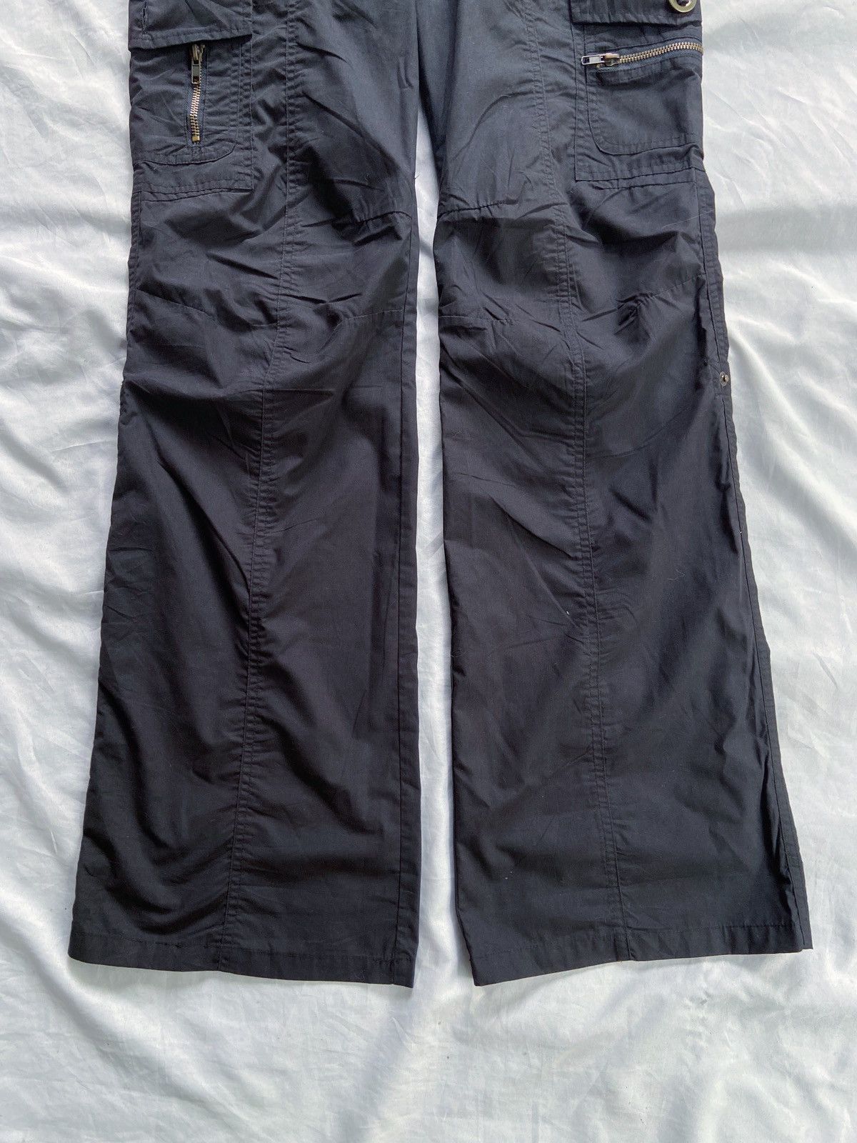 If Six Was Nine BEAUMONT CARR CARGO FLARED PANTS Size US 31 - 4 Thumbnail