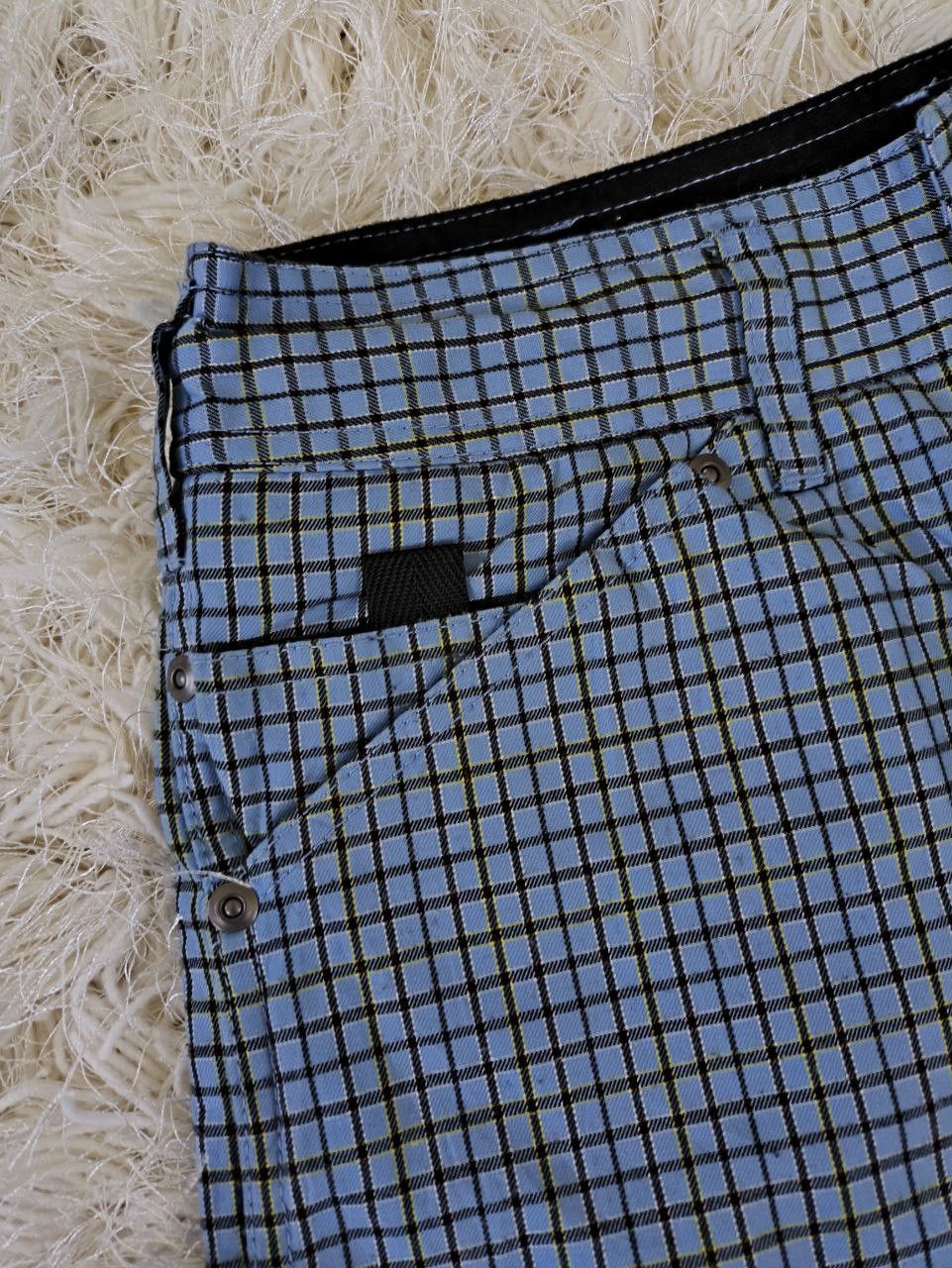 Gear for Sports MISTRAL Plaid Blue Waterproof Outdoor Ski Trousers Size 36" / US 14 / IT 50 - 5 Thumbnail