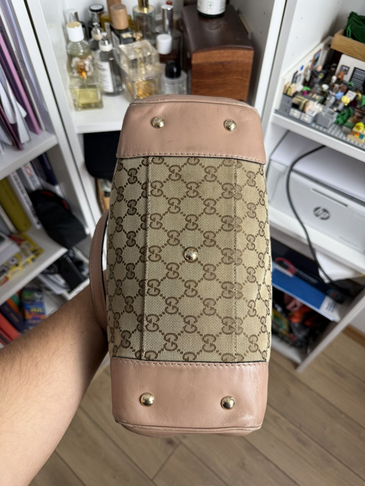 Designer × Gucci Vintage y2k Gucci monogram cocquette bow shoulderbag archive Size ONE SIZE - 11 Thumbnail