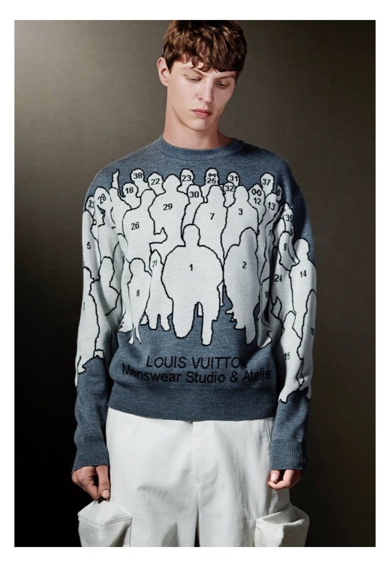 Louis Vuitton louis vuitton x virgil abloh sweater Size US M / EU 48-50 / 2 - 2 Thumbnail