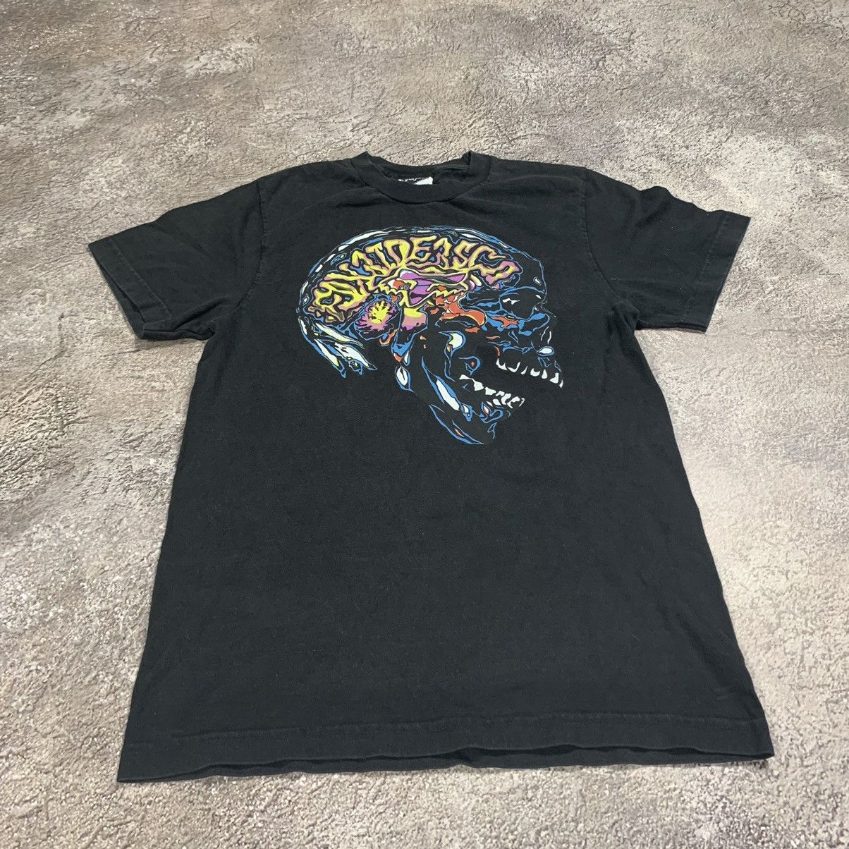 Vintage Vintage 90s Screamer Skull Graphic Tee Horror Psycho Dark S Size US S / EU 44-46 / 1 - 3 Thumbnail