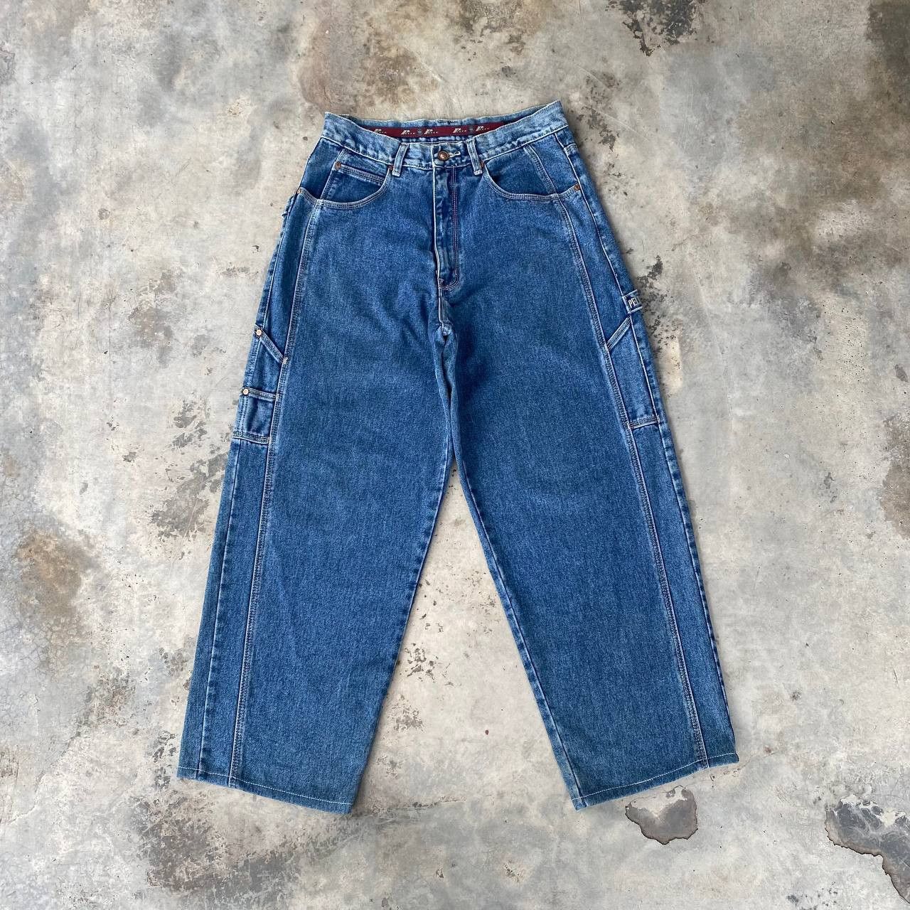 Pelle Pelle RARE VTG 90S PELLE PELLE M.BUCHANAN BAGGY WIDELEG JNCO STYLE Size US 30 / EU 46 - 12 Thumbnail