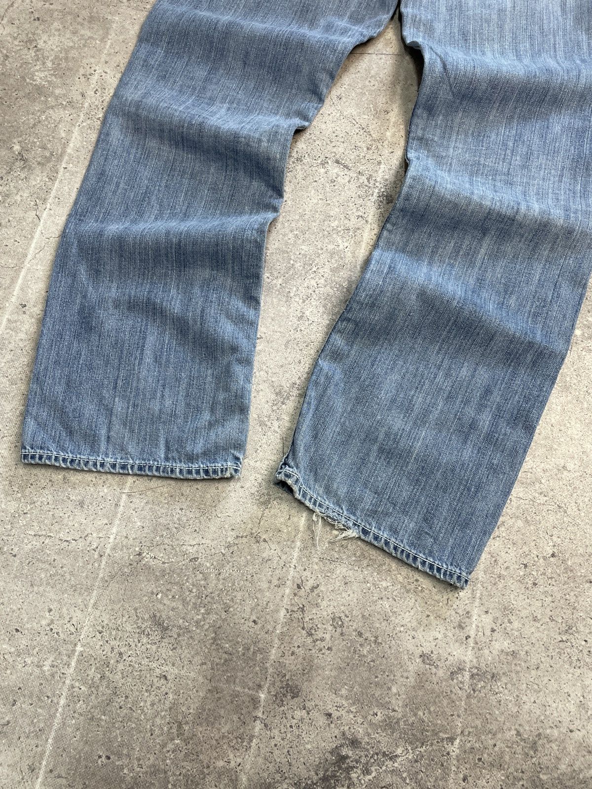 True Religion Vintage Y2K Big Star Like True Religion Y2K Distressed Jeans Size US 36 / EU 52 - 6 Thumbnail