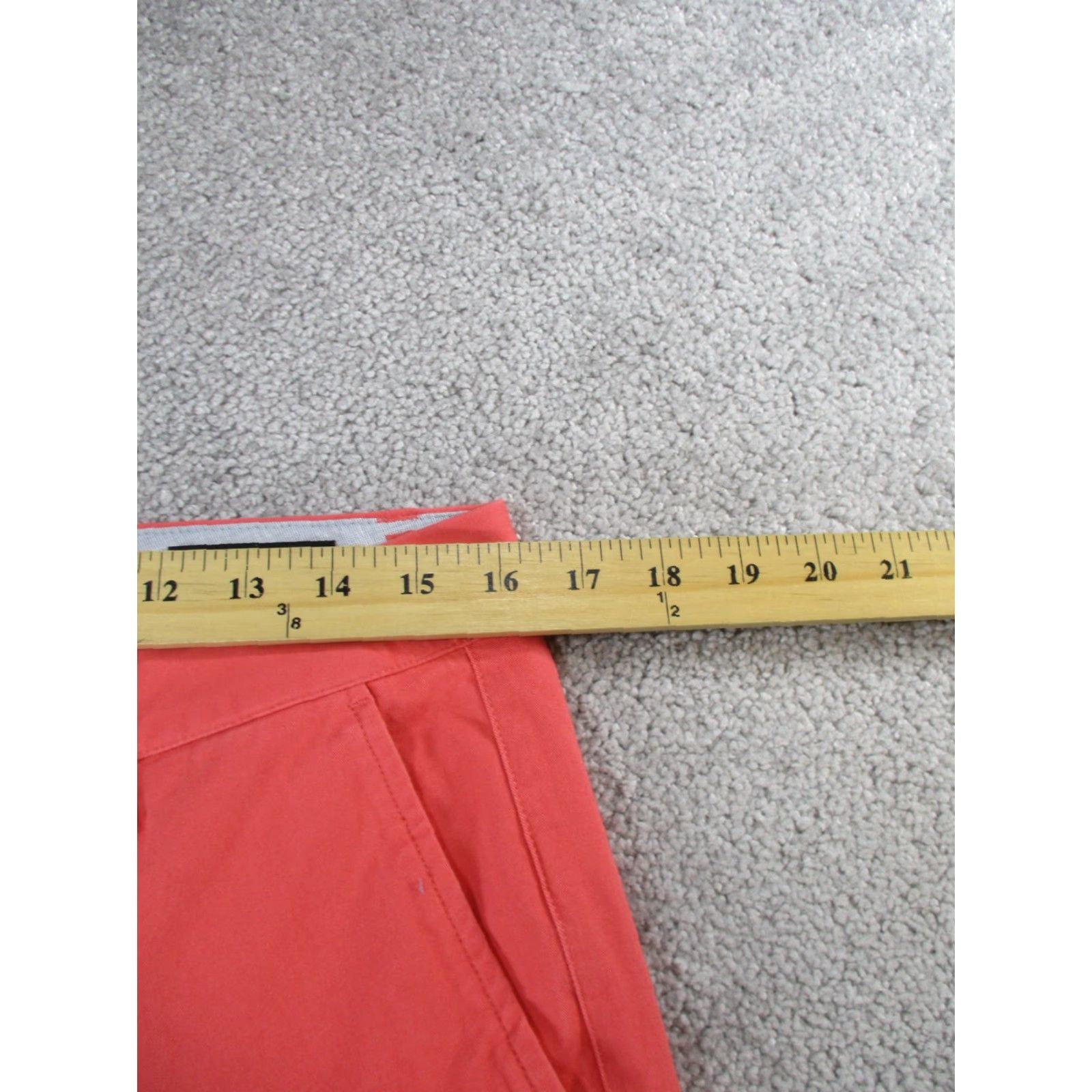 Bonobos Bonobos Pants Mens 31 Athletic Chino Red 31x32 Twill Flat Front Zip City College Preppy Mens Size US 31 - 7 Thumbnail