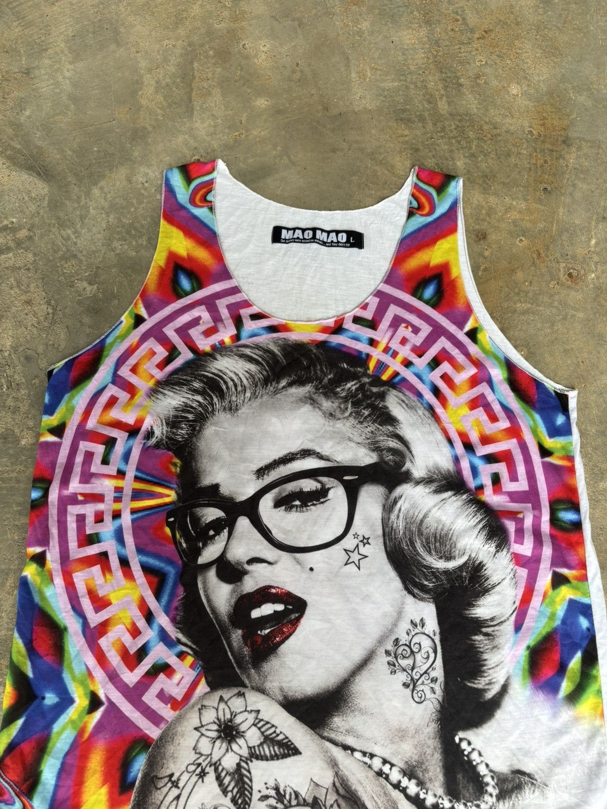 Hysteric Glamour × Japanese Brand Y2k Opium Mao Mao Marylin Monroe Tank tops Size US M / EU 48-50 / 2 - 2 Thumbnail