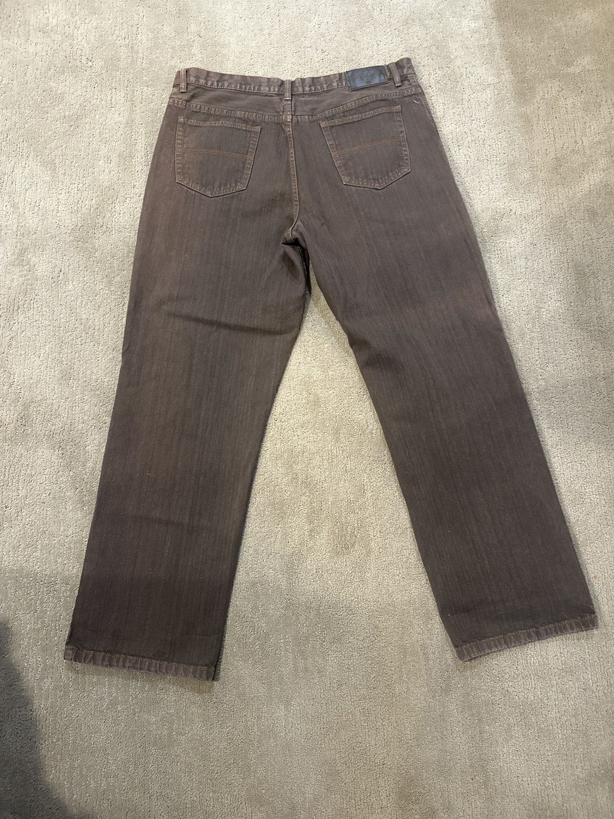 Izod Izod Jeans Brown Baggy Jeans Size US 38 / EU 54 - 2 Thumbnail