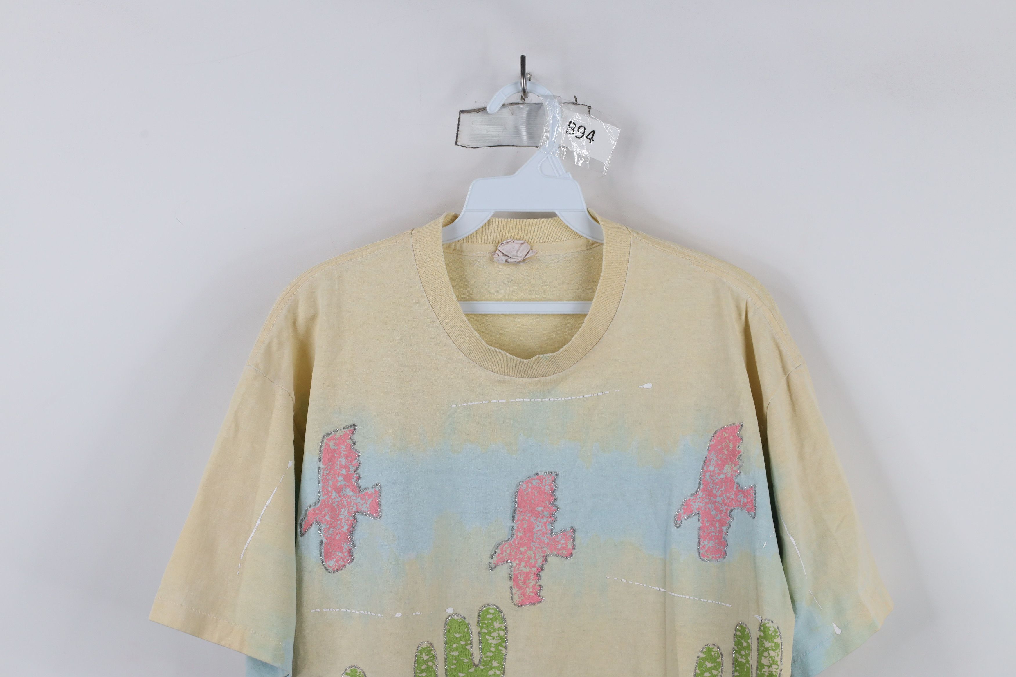 Vintage Vintage 90s Streetwear Cactus Wolf Beverly Hills T-Shirt USA Size ONE SIZE - 2 Thumbnail