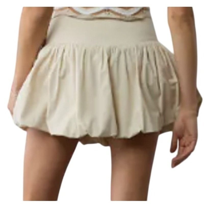 American Eagle Outfitters New American Eagle Womens Size 8 Cotton Blend Bubble Skort Size 30" / US 8 / IT 44 - 5 Thumbnail