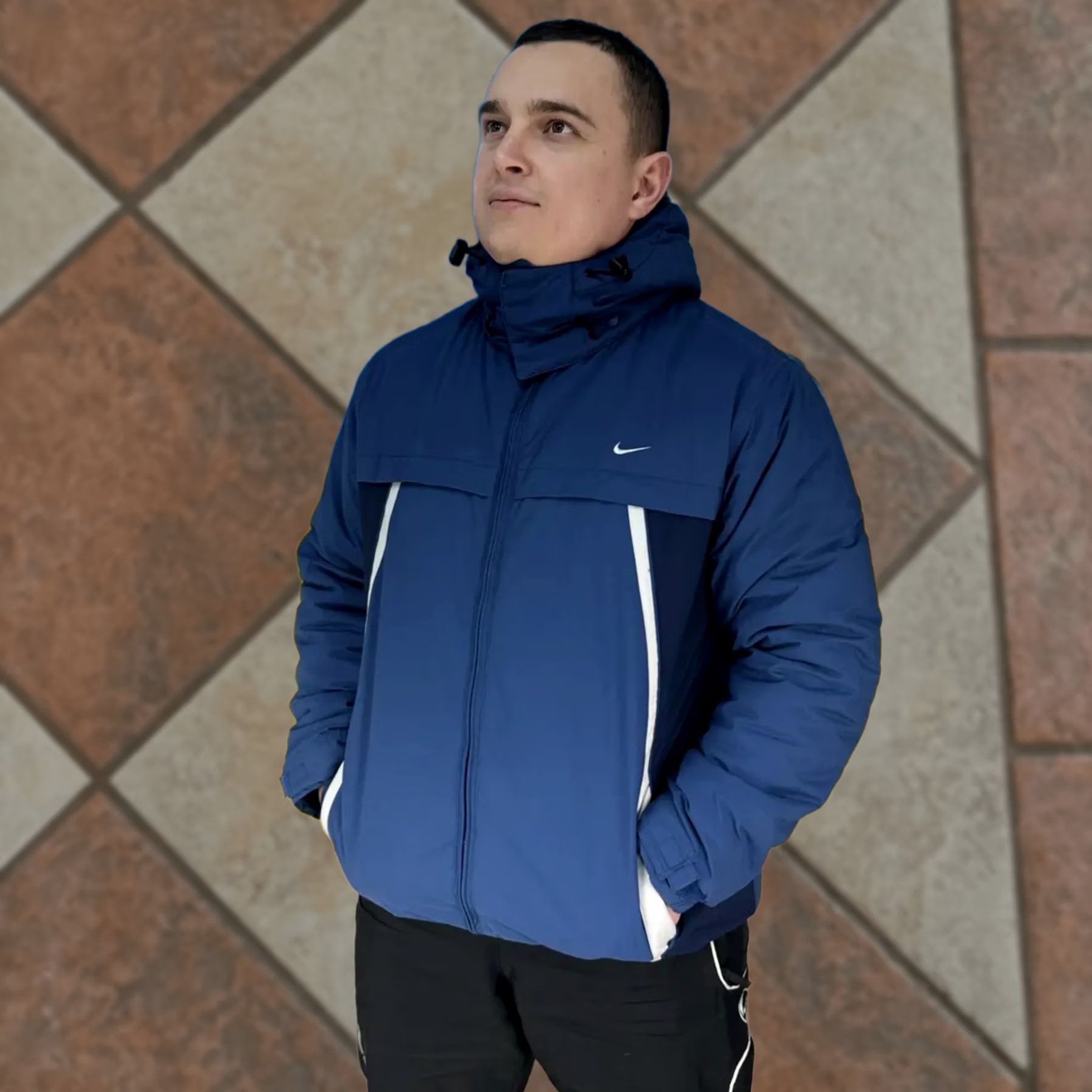 Nike 90s Vintage NIKE Juventus Hooded Shell Jacket 14743 | Grailed