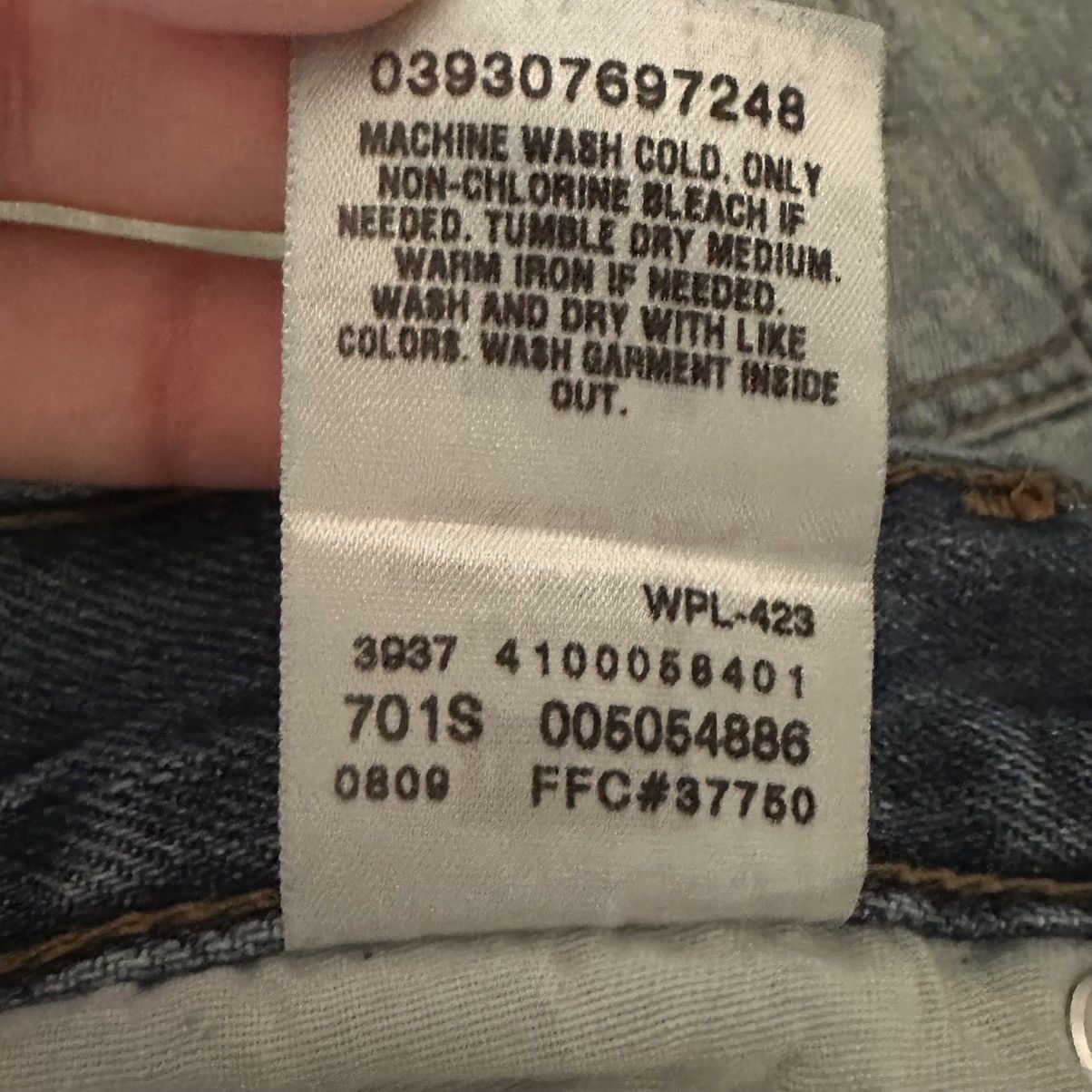 Levi's Vintage Y2K Levi’s 505 Regular Fit Cuttoff Jeans Medium Wash Size US 30 / EU 46 - 8 Thumbnail