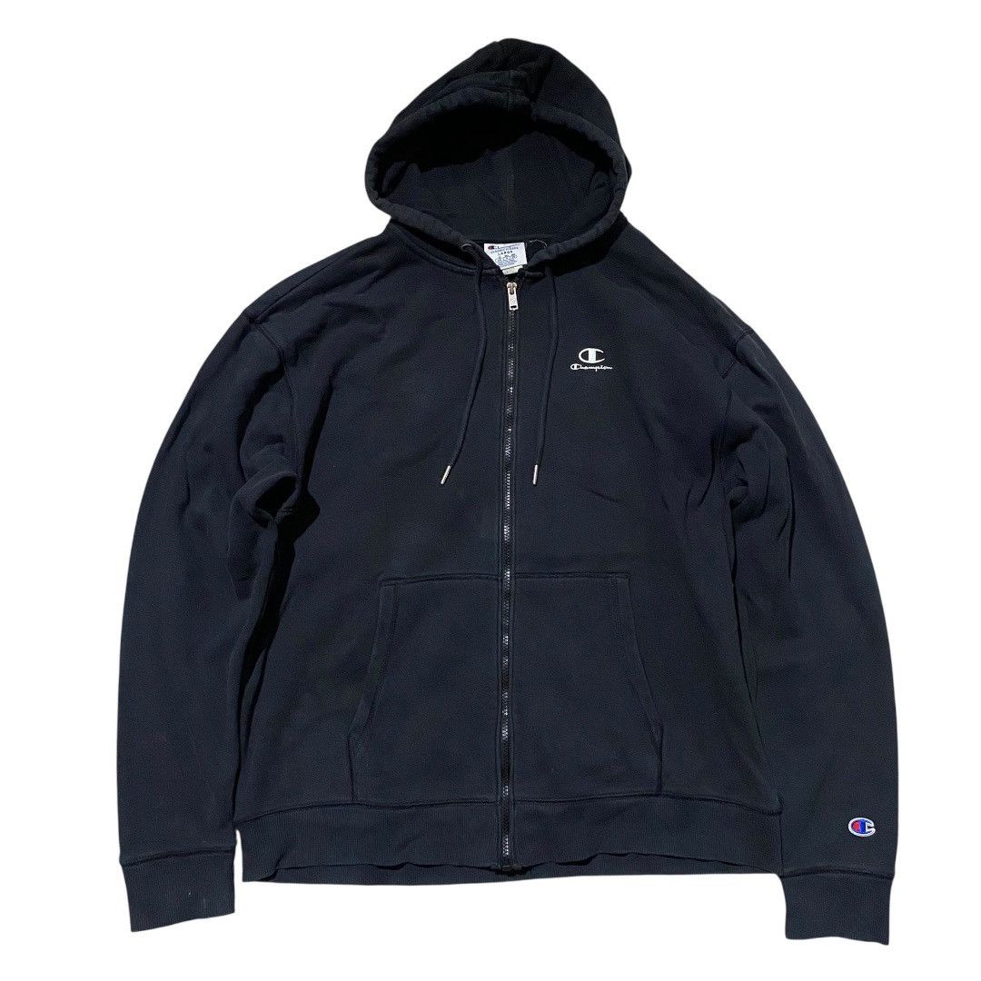 Champion Champion classic fleece black zip hoodie Size US L / EU 52-54 / 3 - 1 Thumbnail