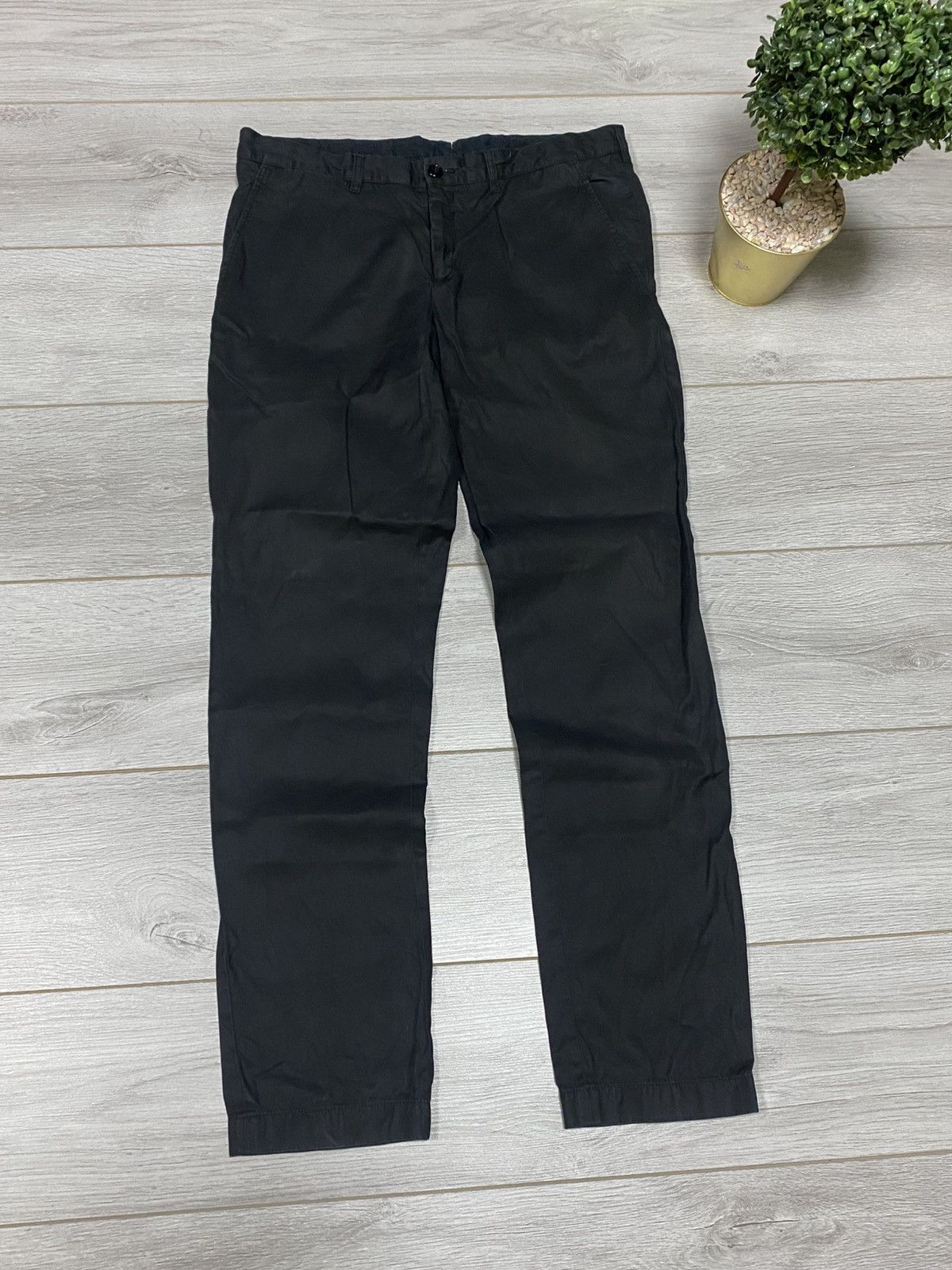 Prada Prada black tab casual trousers pants Size US 34 / EU 50 - 4 Thumbnail