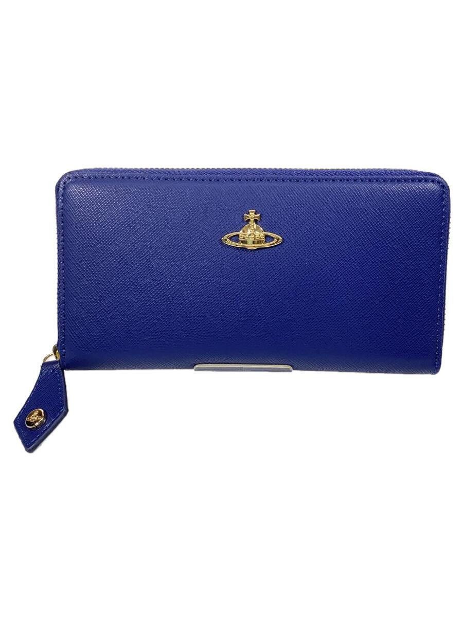 Vivienne Westwood Vivienne Westwood Lthr Long Wallet Blue Size ONE SIZE - 1 Thumbnail