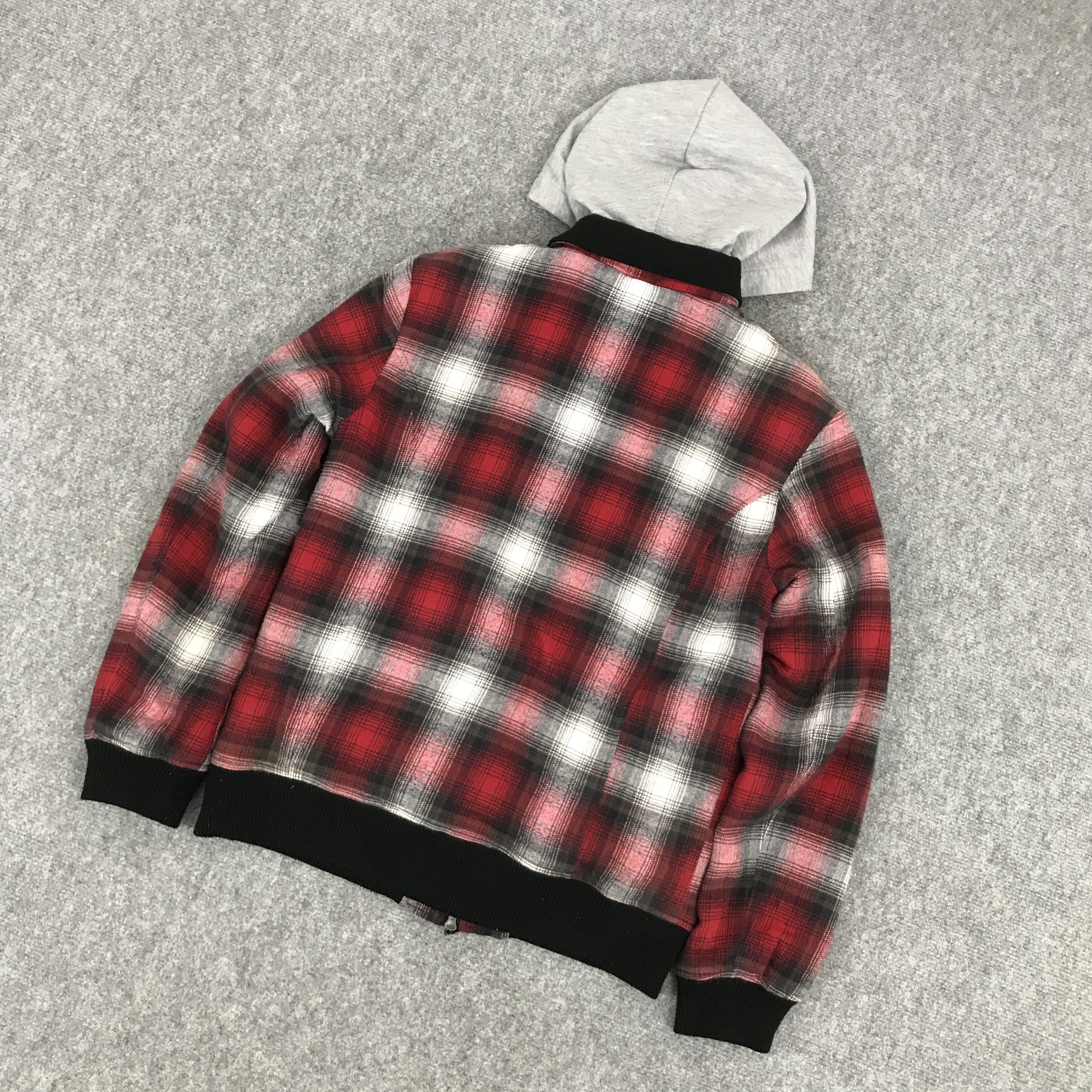In The Attic × Japanese Brand in the attic Punk japan flannel design zipper jacket Size US L / EU 52-54 / 3 - 6 Thumbnail
