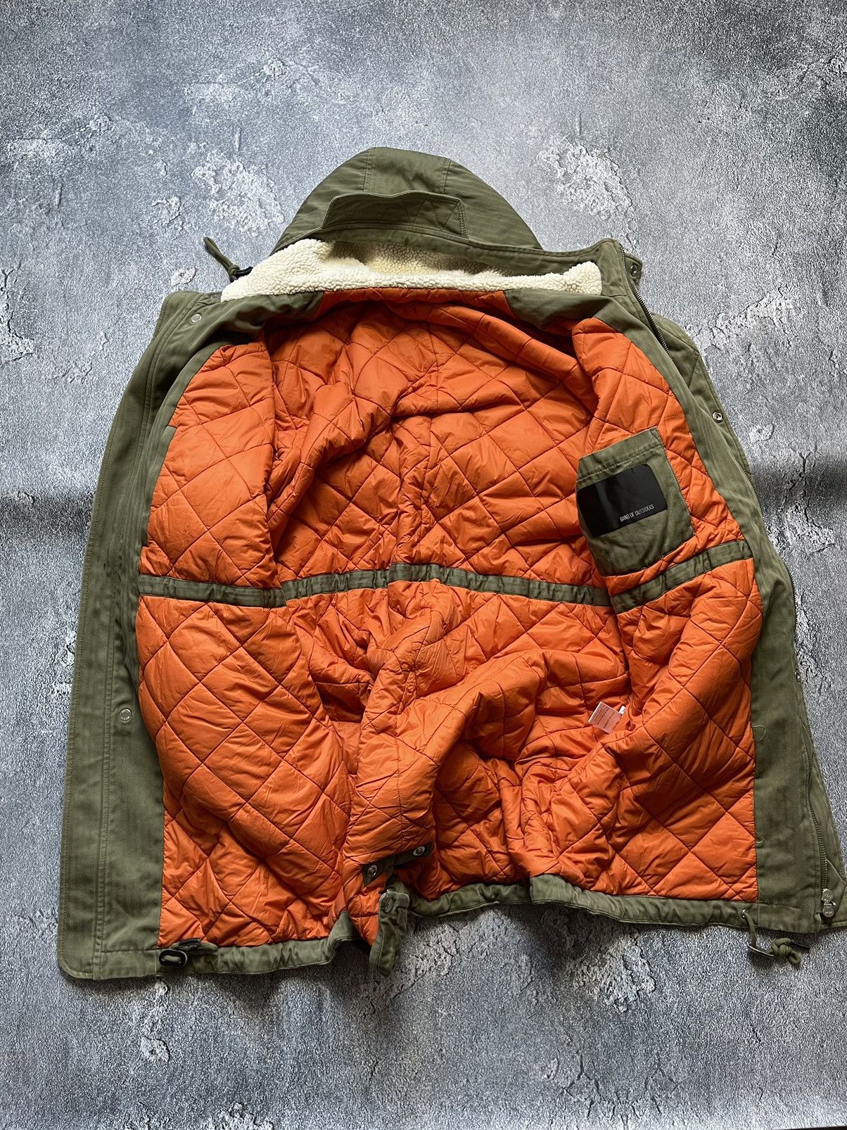 Band Of Outsiders Band of outsiders fw19 stripped parka jacket Size US XL / EU 56 / 4 - 15 Thumbnail