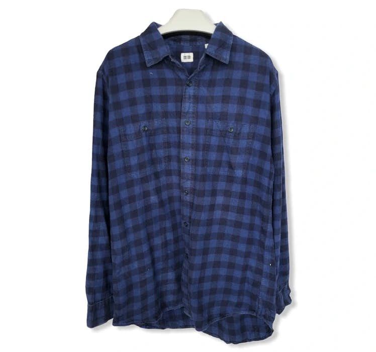Japanese Brand Japanese Brand Uniqlo Plaid Tartan Flannel Shirt 👕 Size US L / EU 52-54 / 3 - 1 Thumbnail