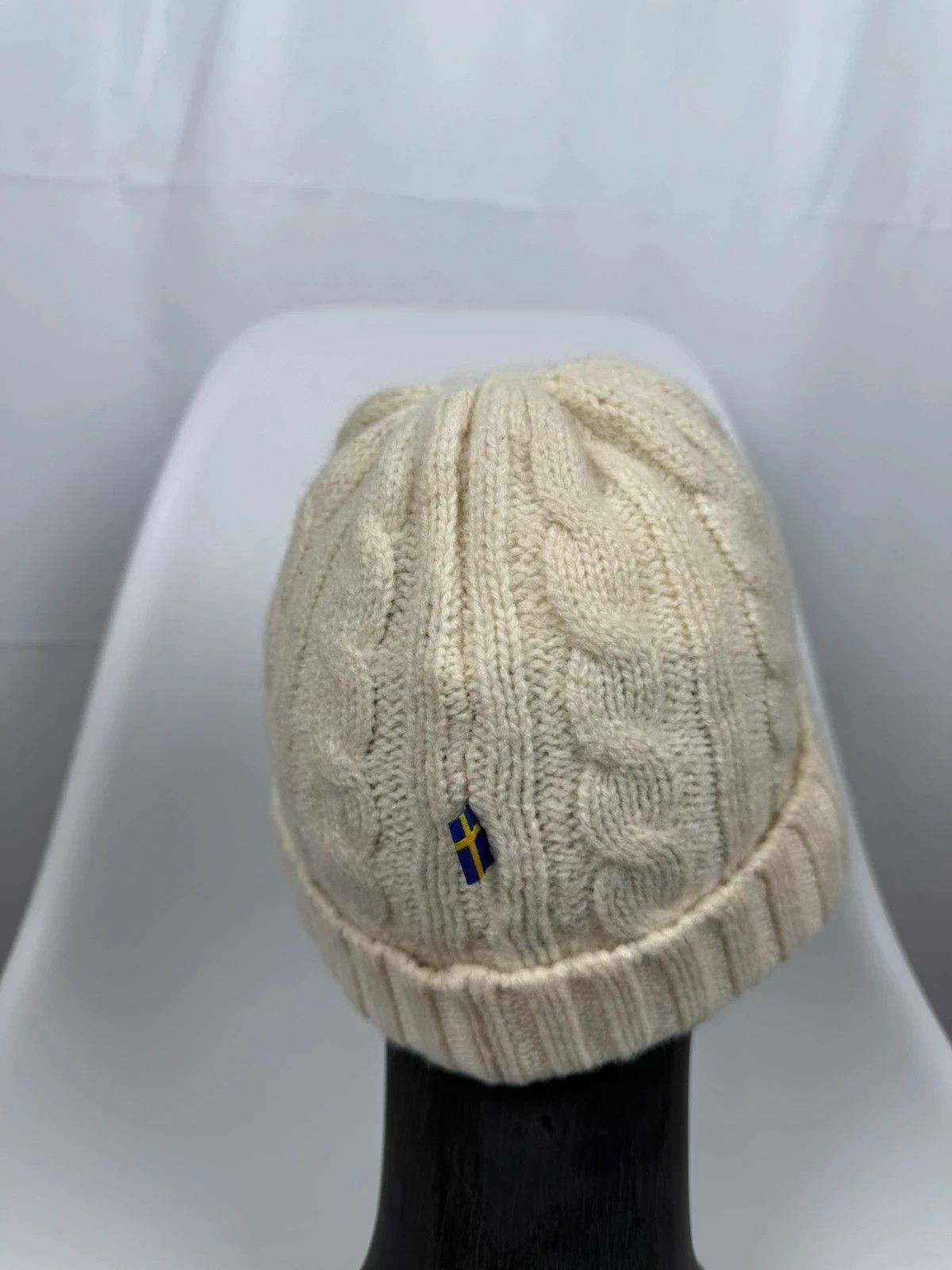 Fjallraven Fjallraven Cable Knit Wool-Nylon Beanie Hat One Size Size ONE SIZE - 4 Thumbnail