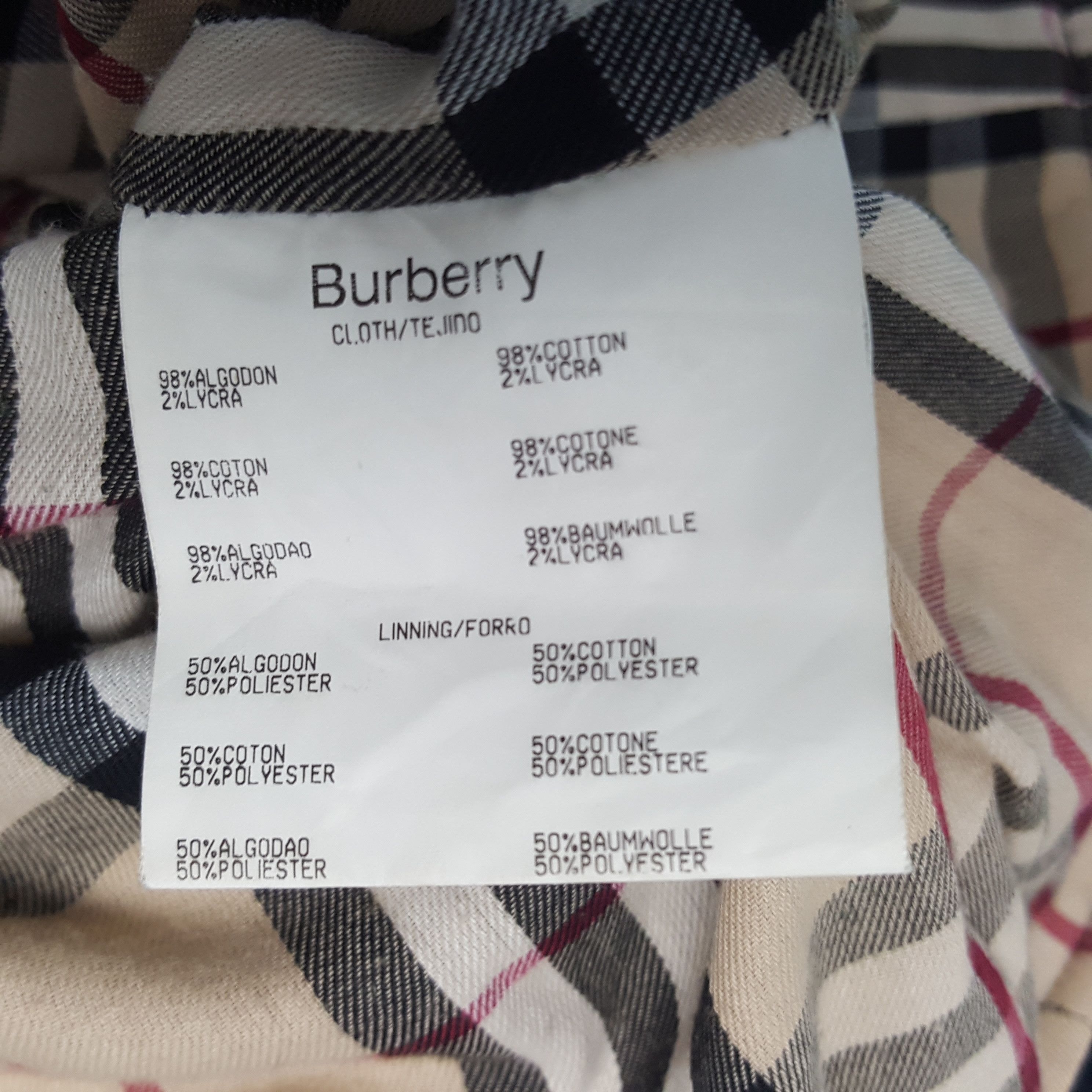 Burberry × Vintage Vintage Burberry London Designer Brand Jacket Size US S / EU 44-46 / 1 - 9 Thumbnail