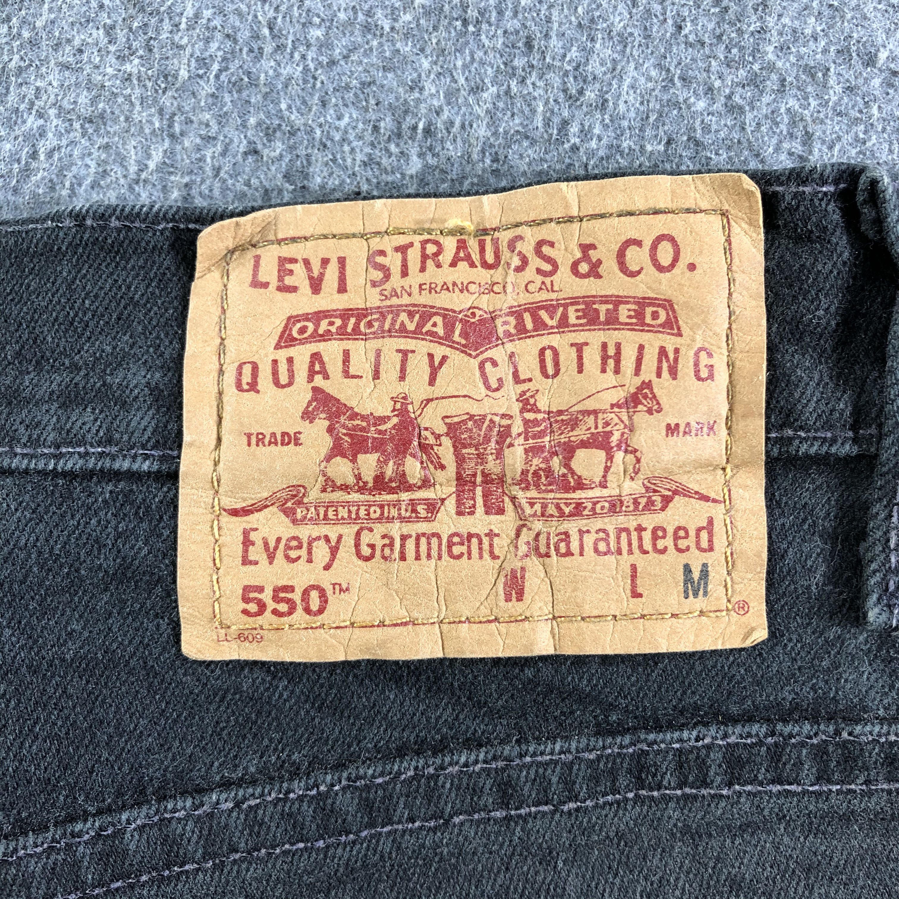 Levi's 90s Vintage Levis 550 Jeans-J3084 Size US 31 - 5 Thumbnail