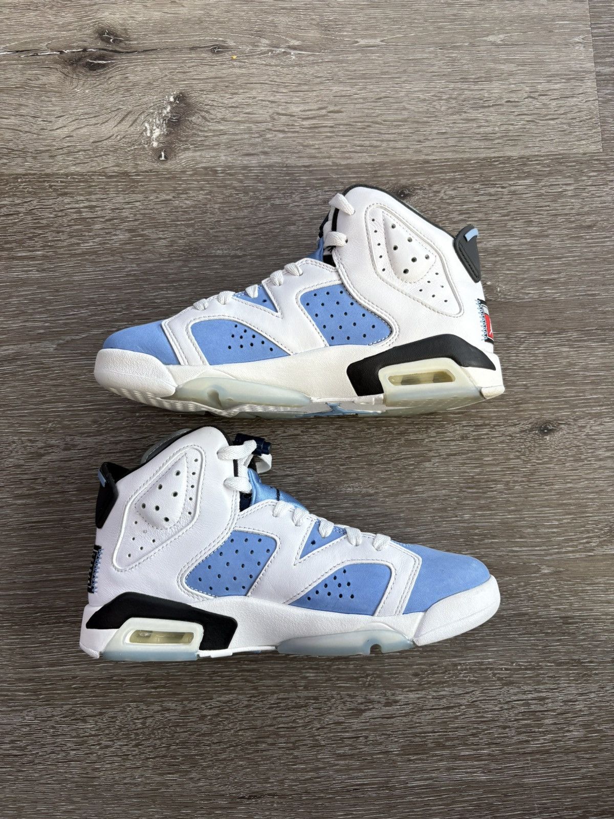 Jordan Brand Air Jordan 6 Retro “UNC White” (GS) **PRE-OWNED** Size US 5 / EU 37 - 2 Thumbnail