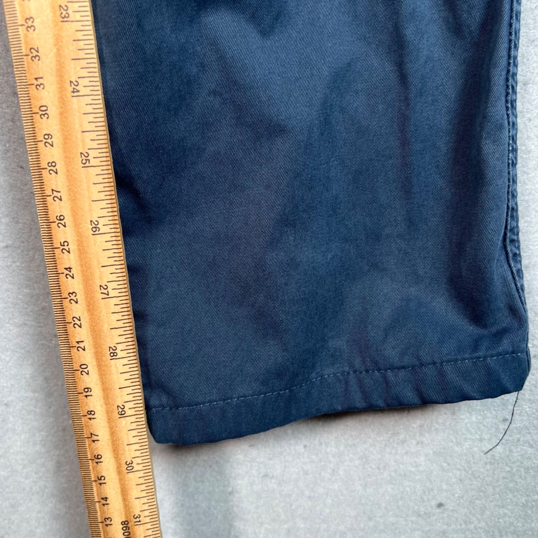 Avirex Avirex Chino Pants - Men - 31x30 Blue 100% Cotton Flat Front Tapered Leg Vintage/Used Millenniam Era Mens Pants Size US 31 - 7 Thumbnail