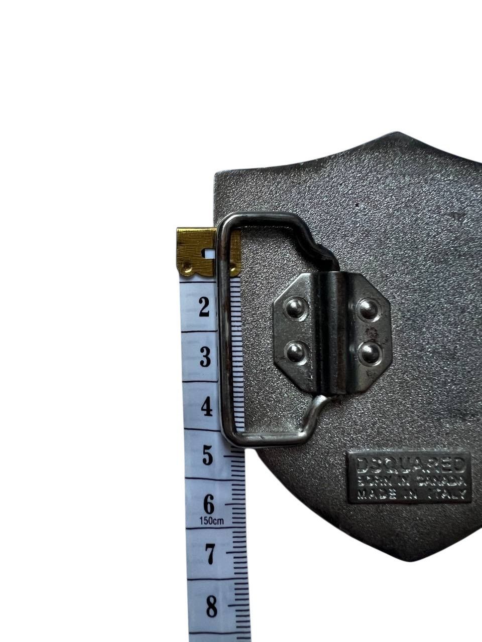 Dsquared2 Dsquared belt avantgarde buckle logo Gothic Spell out Size ONE SIZE - 3 Thumbnail