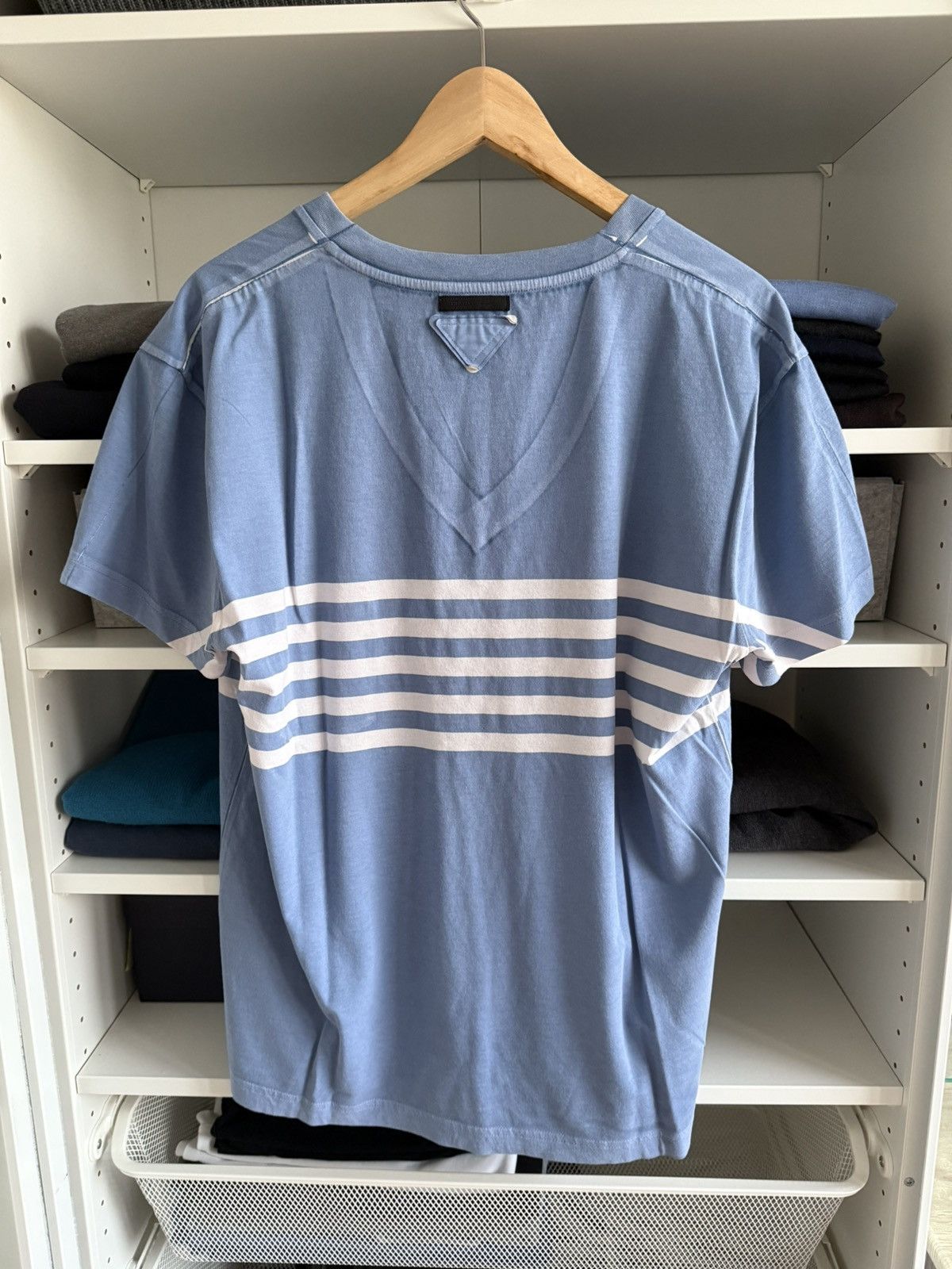 Prada Washed Prada tshirt Size US L / EU 52-54 / 3 - 1 Thumbnail