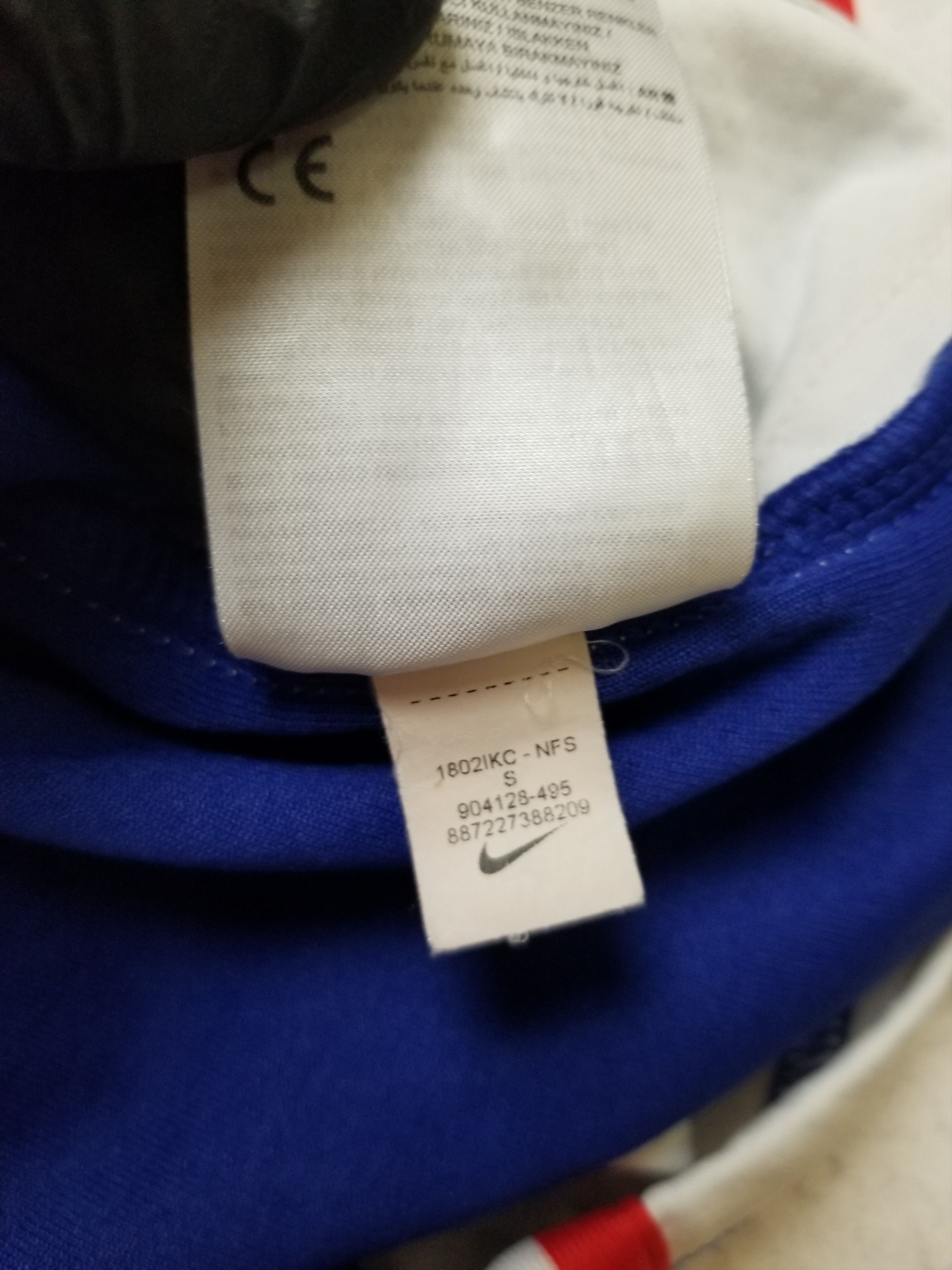 Nike Nike Philadelphia 76ers #21 Joel Embiid Basketball Jersey Size US S / EU 44-46 / 1 - 13 Thumbnail
