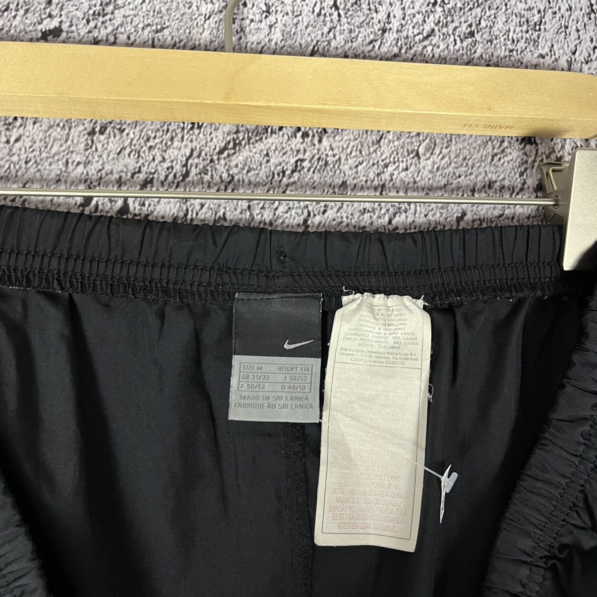 Nike × Vintage 🦈VINTAGE🦈 Nike Vintage Nylon parachute track Jogger Pants Size US 31 - 6 Thumbnail