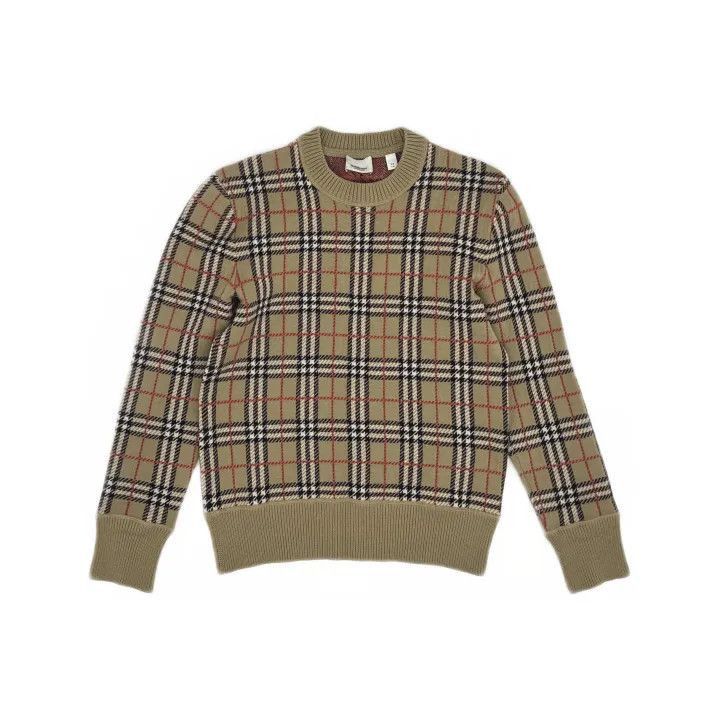 Burberry Burberry Burberry Classic Check Merino Wool Sweater for Me Size US XS / EU 42 / 0 - 2 Thumbnail