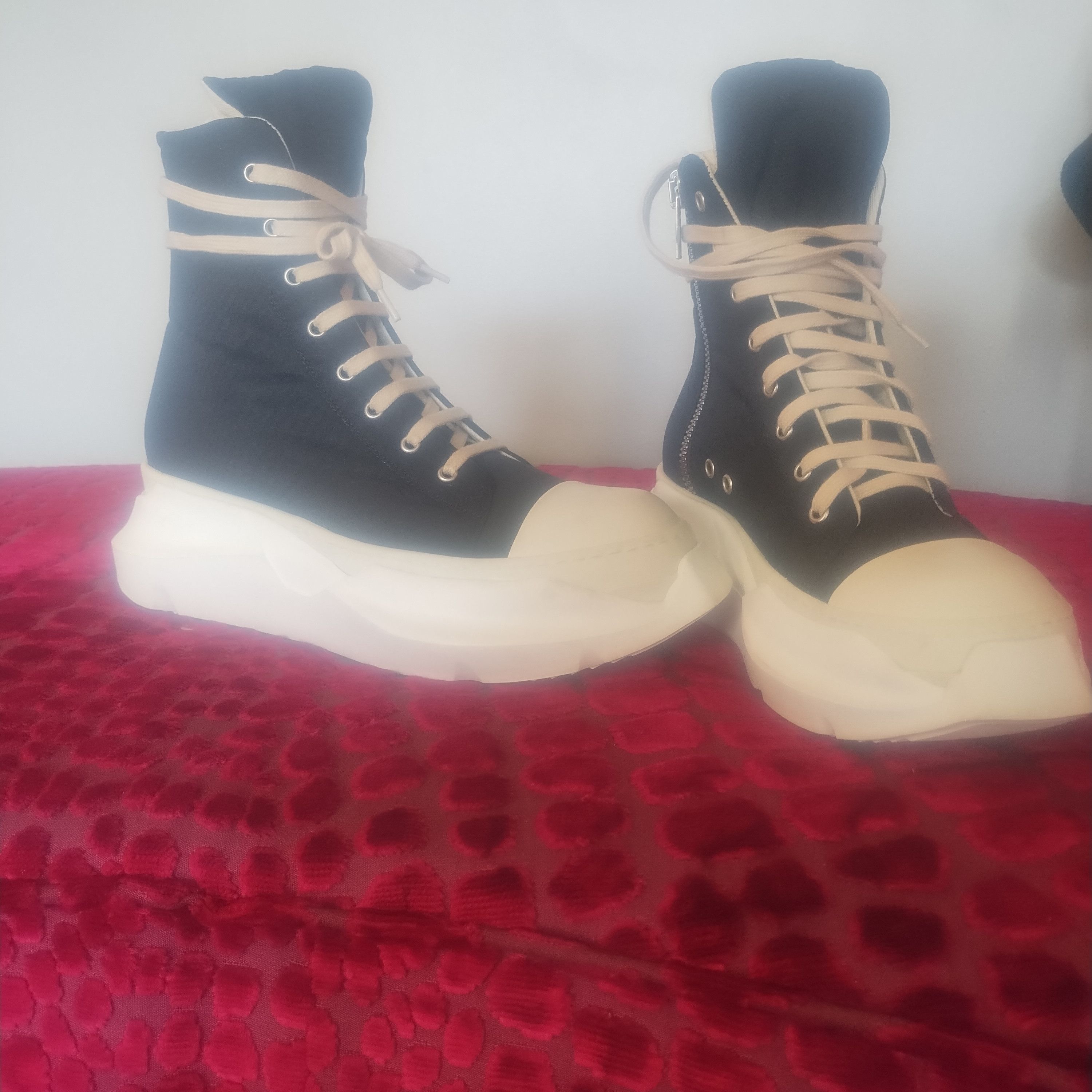 Rick Owens Drkshdw Rick Owens DRKSHDW Abstract “Black Milk Size 39.5 Size US 6.5 / EU 39-40 - 5 Thumbnail