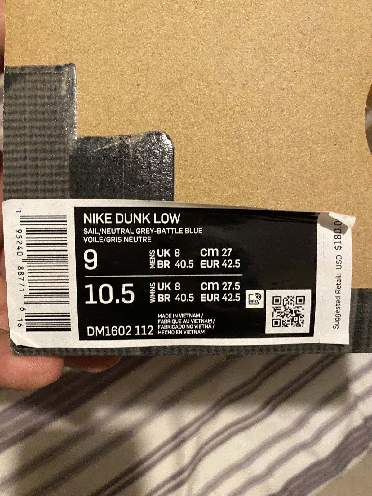 Nike × Off-White Nike off white dunk lot 10 size 9 Size US 9 / EU 42 - 2 Thumbnail
