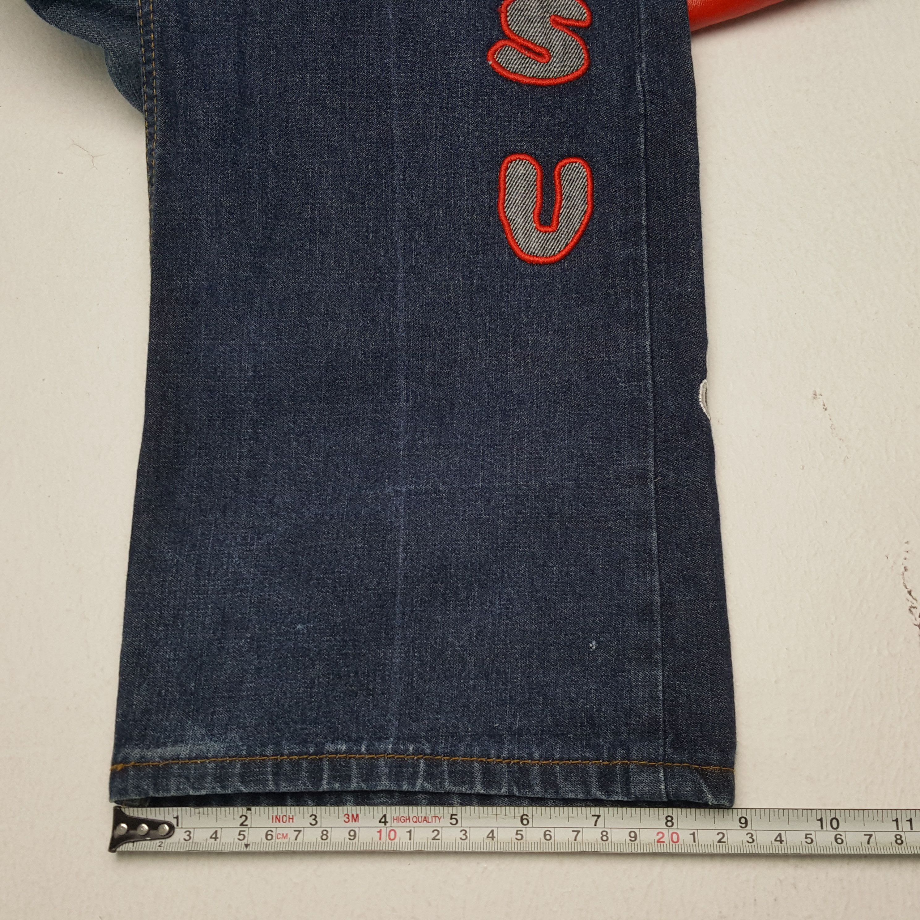 Japanese Brand × Vintage EVISU Japanese Brand Streetwear Custom Daicock Style Jeans Size US 31 - 11 Thumbnail