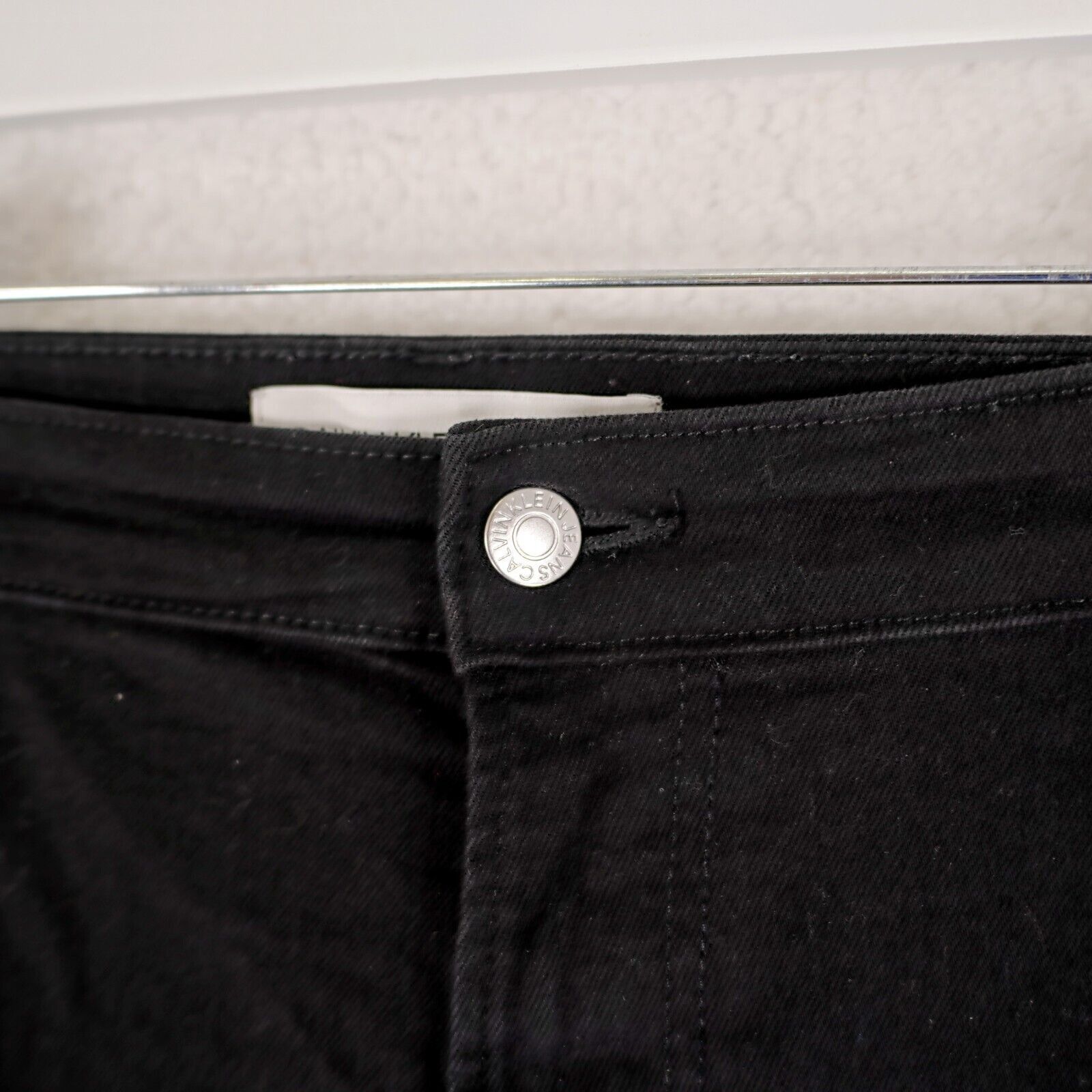 Calvin Klein Calvin Klein Black Denim Jeans Slim Fit Mid Rise 41/31 Tagge Size US 40 / EU 56 - 3 Thumbnail