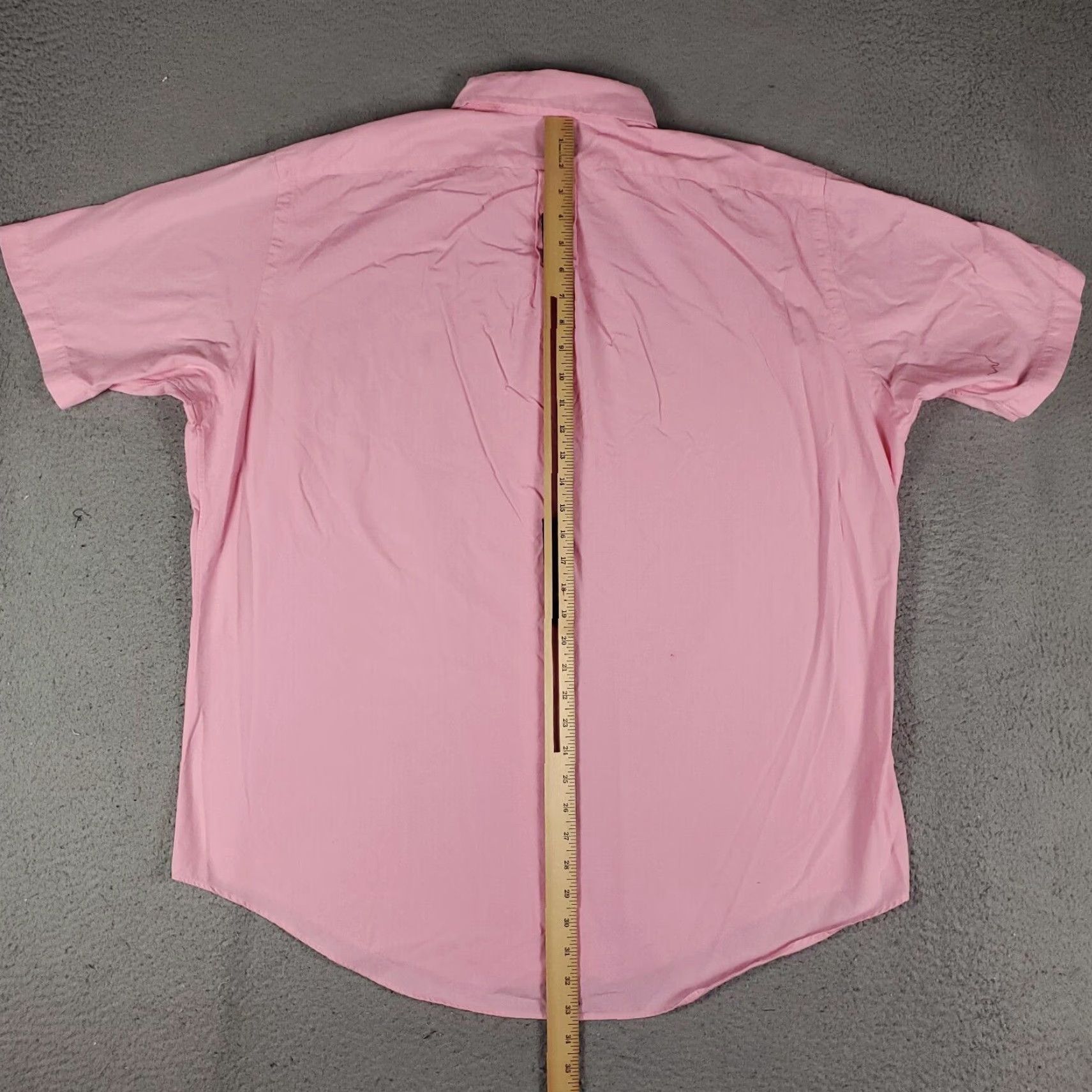 Ralph Lauren Ralph Lauren Shirt Mens XL Pink Casual Short Sleeve Button-Up Size US XL / EU 56 / 4 - 4 Thumbnail