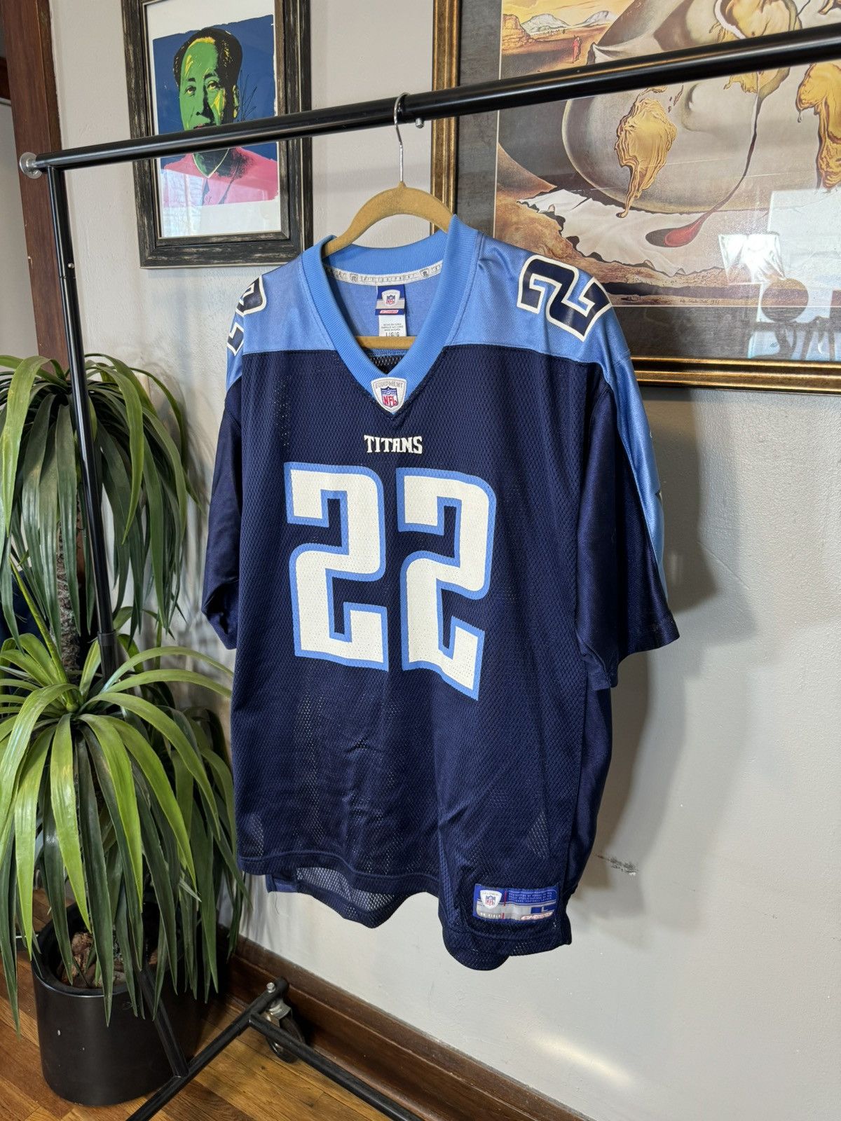 NFL × Vintage Vintage Tennessee Titans Jersey Size US L / EU 52-54 / 3 - 3 Thumbnail