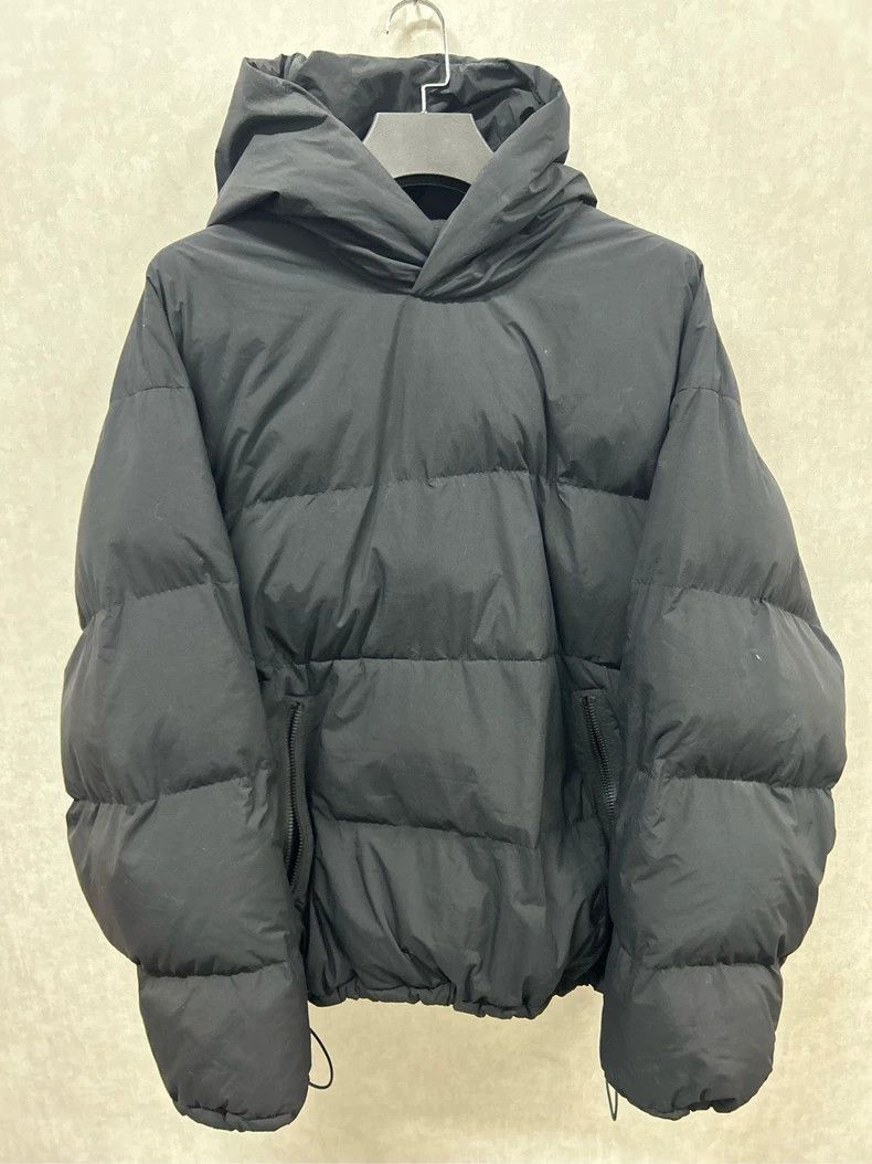 Balenciaga Balenciaga Sporty+B+FW22 Solid Zip-Up Hooded Long Sleeve D Size US M / EU 48-50 / 2 - 1 Thumbnail