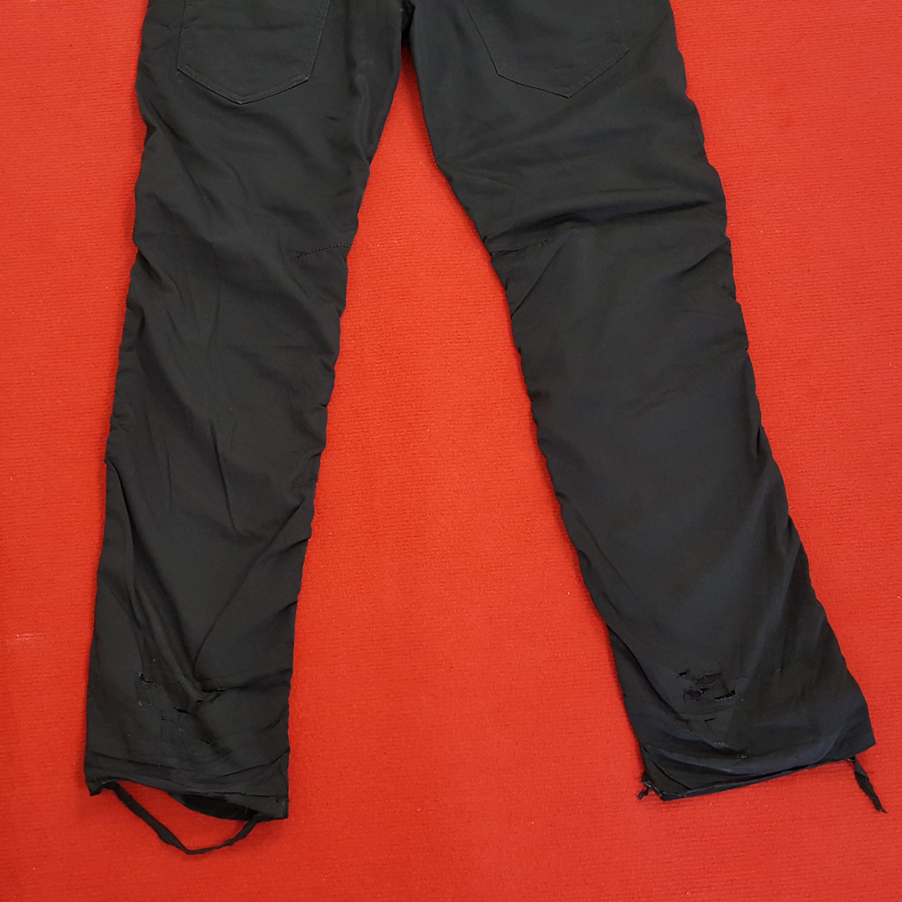 Vintage Nylaus Jeans Double Waist Style Rock Punk Streetwear Pants Size US 32 / EU 48 - 6 Thumbnail