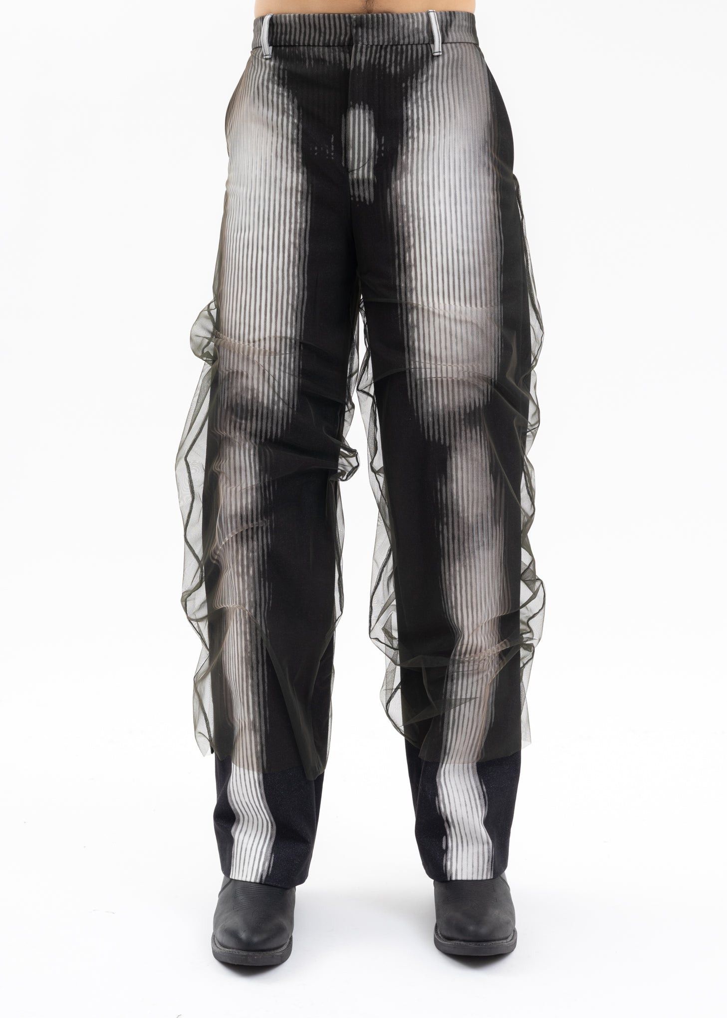 Jean Paul Gaultier × Y/Project Met Costume: Jean Paul Gaultier x Y Project Body Morph Pants Size US 28 / EU 44 - 1 Thumbnail