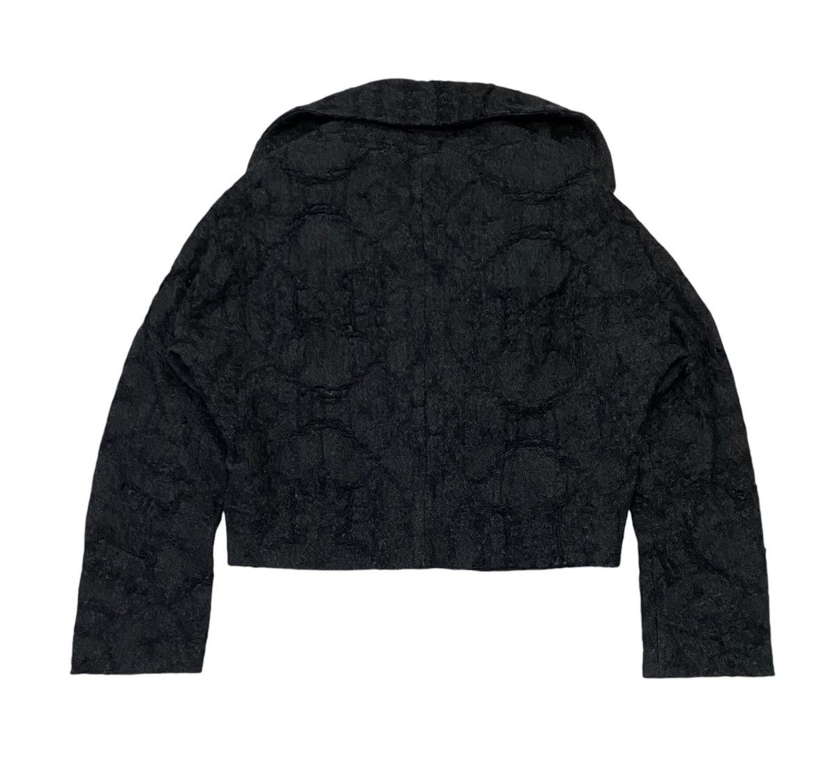 Yohji Yamamoto Yohji Yamamoto Y,s Embossed Pattern Wool Jacket Size M / US 6-8 / IT 42-44 - 4 Thumbnail
