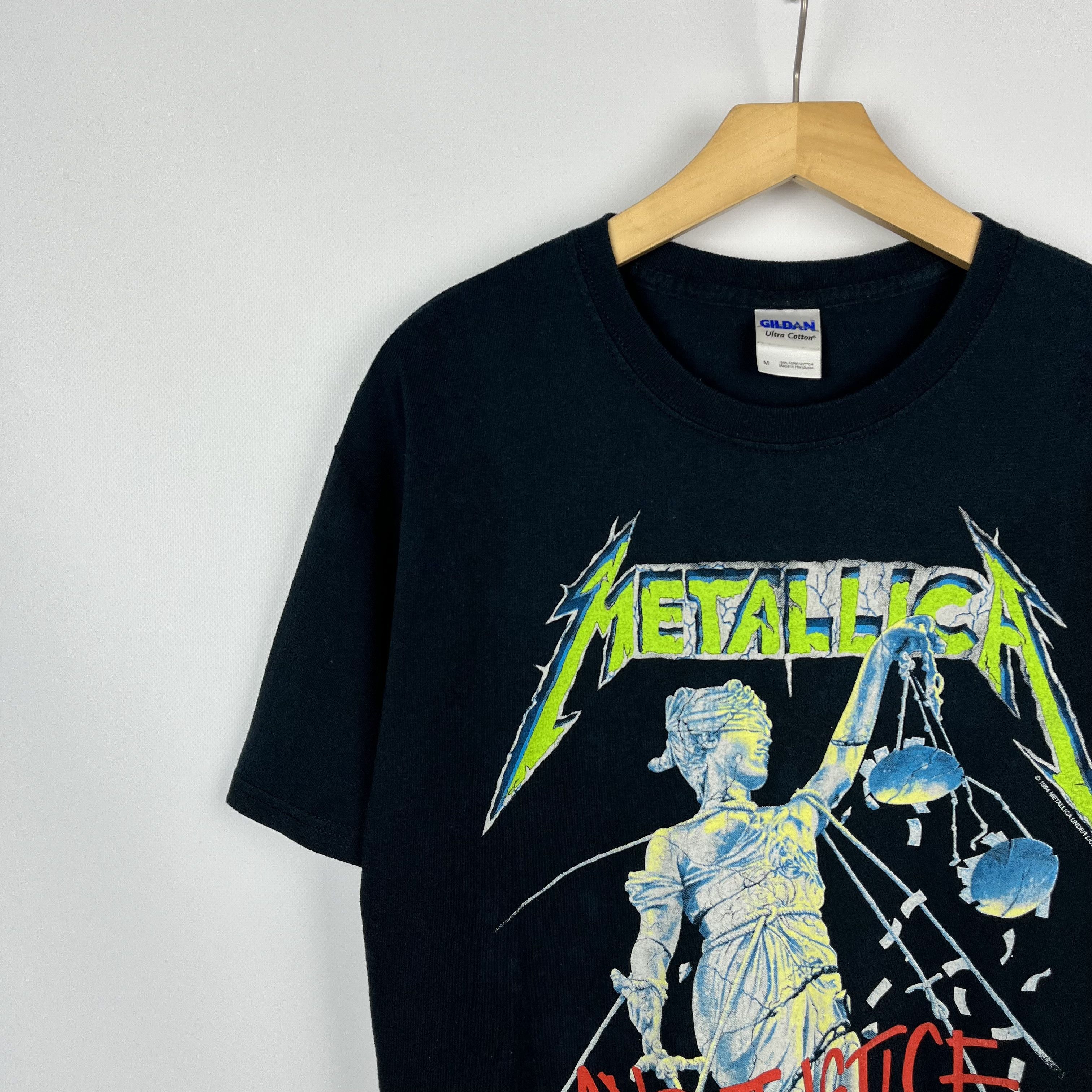 Band Tees Vintage Metallica And Justice For All Rock Band T Shirt 1994 Size US M / EU 48-50 / 2 - 5 Thumbnail