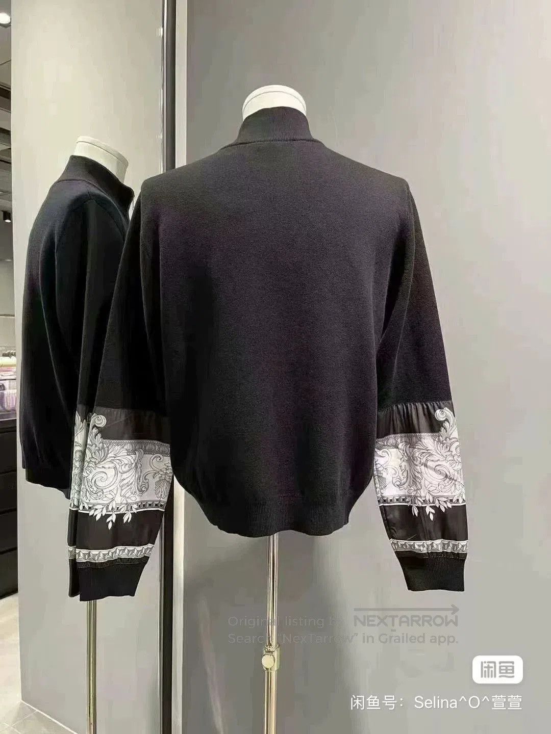 Versace Versace Men's Wool Cardigan. Size US S / EU 44-46 / 1 - 2 Thumbnail
