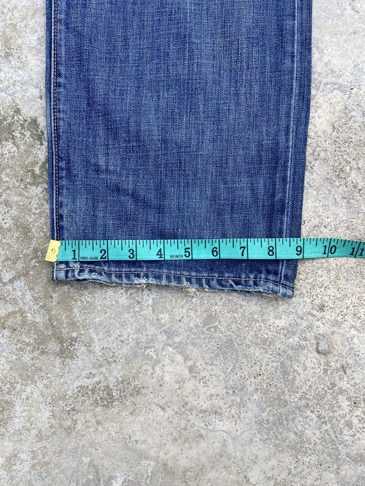 Gap 🔥 Vintage Gap jeans stain wash distressed street fashion Size US 32 / EU 48 - 15 Thumbnail
