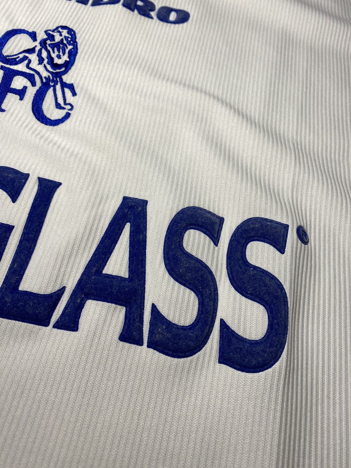 Umbro × Vintage Vintage 1999-00 Umbro Chelsea FC Football Soccer Jersey Tee Size US XL / EU 56 / 4 - 9 Thumbnail