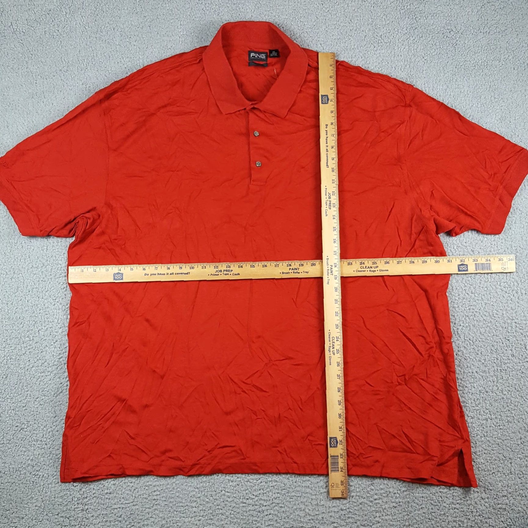 Vintage VINTAGE Ping Golf Red Short Sleeve Preppy Size 4X Big & Tall Polo Shirt Men 90s Grunge Rock Surf Beach Classic Casual Workwear Polo Shirt Size US XXL / EU 58 / 5 - 7 Thumbnail