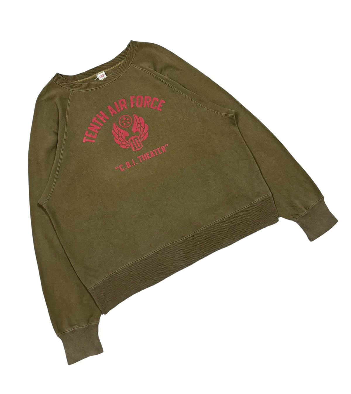 Buzz Rickson's × The Real McCoy's Toy Mccoy’s Tenth Air Force Pullover Sweatshirt Size US XS / EU 42 / 0 - 6 Thumbnail